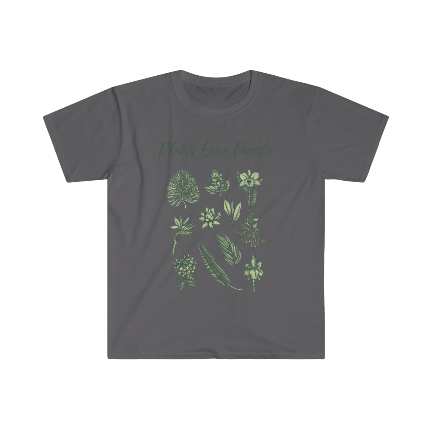 Plants Over People Unisex Softstyle T-Shirt