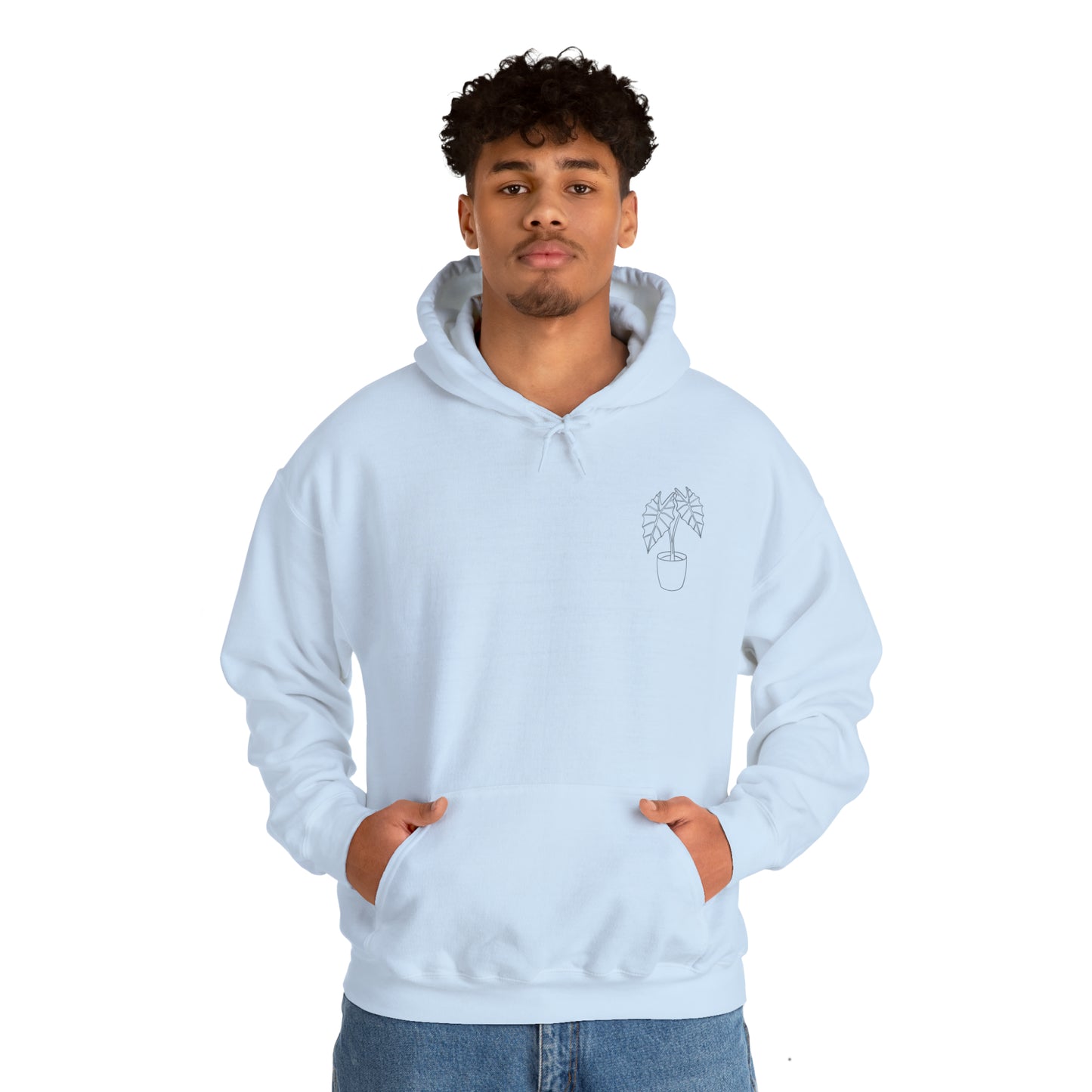 Alocasia Unisex Hooded Sweatshirt