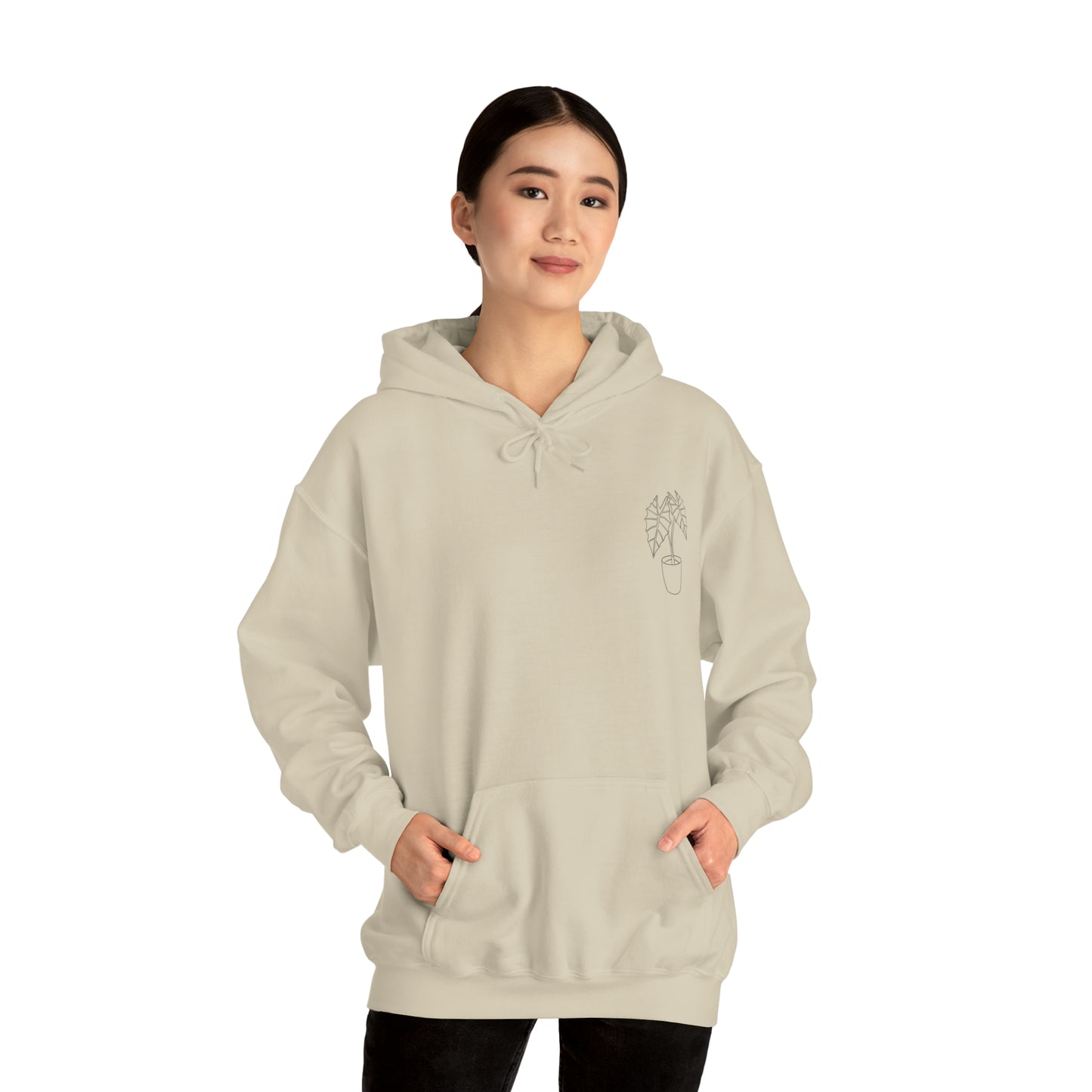 Alocasia Unisex Hooded Sweatshirt