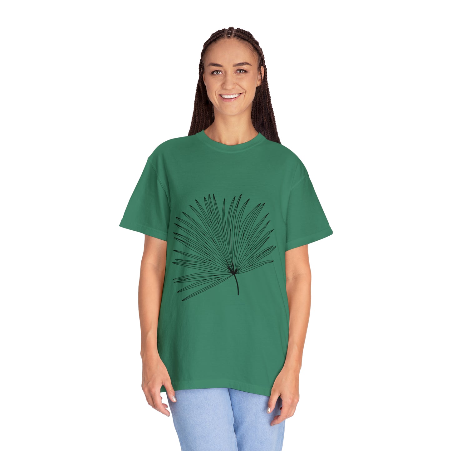 Palm Leaf Unisex Garment-Dyed T-shirt