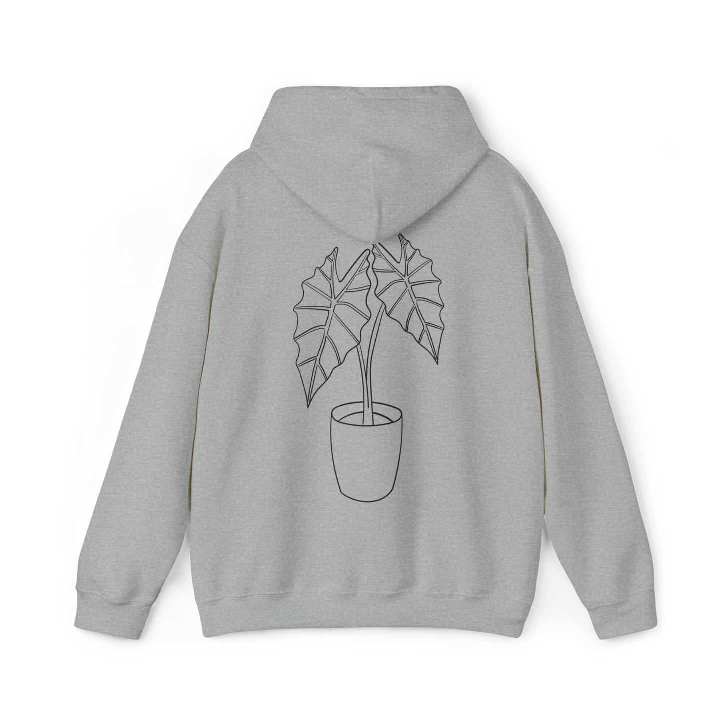 Alocasia Unisex Hooded Sweatshirt