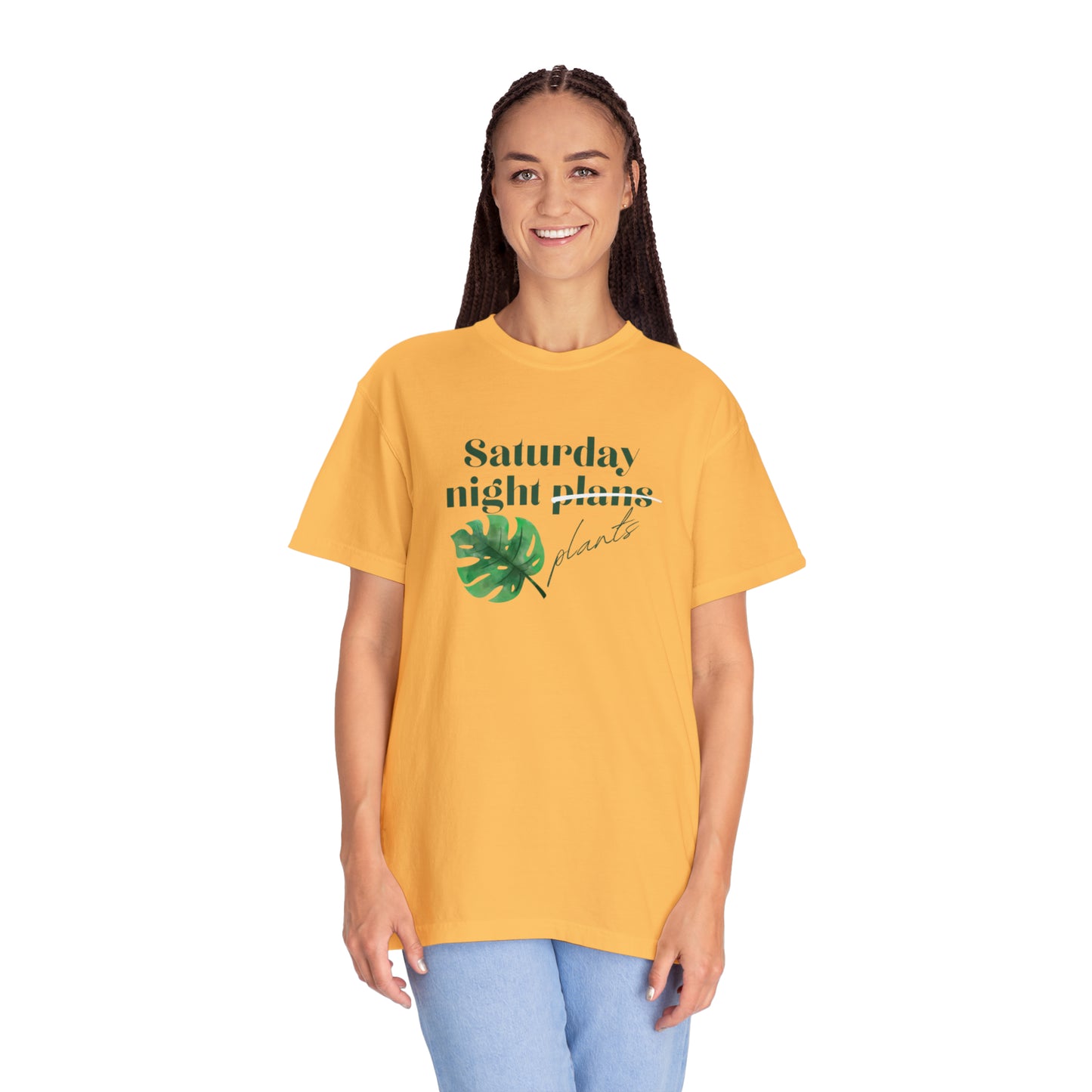 Saturday Night Plants Unisex Garment-Dyed T-shirt