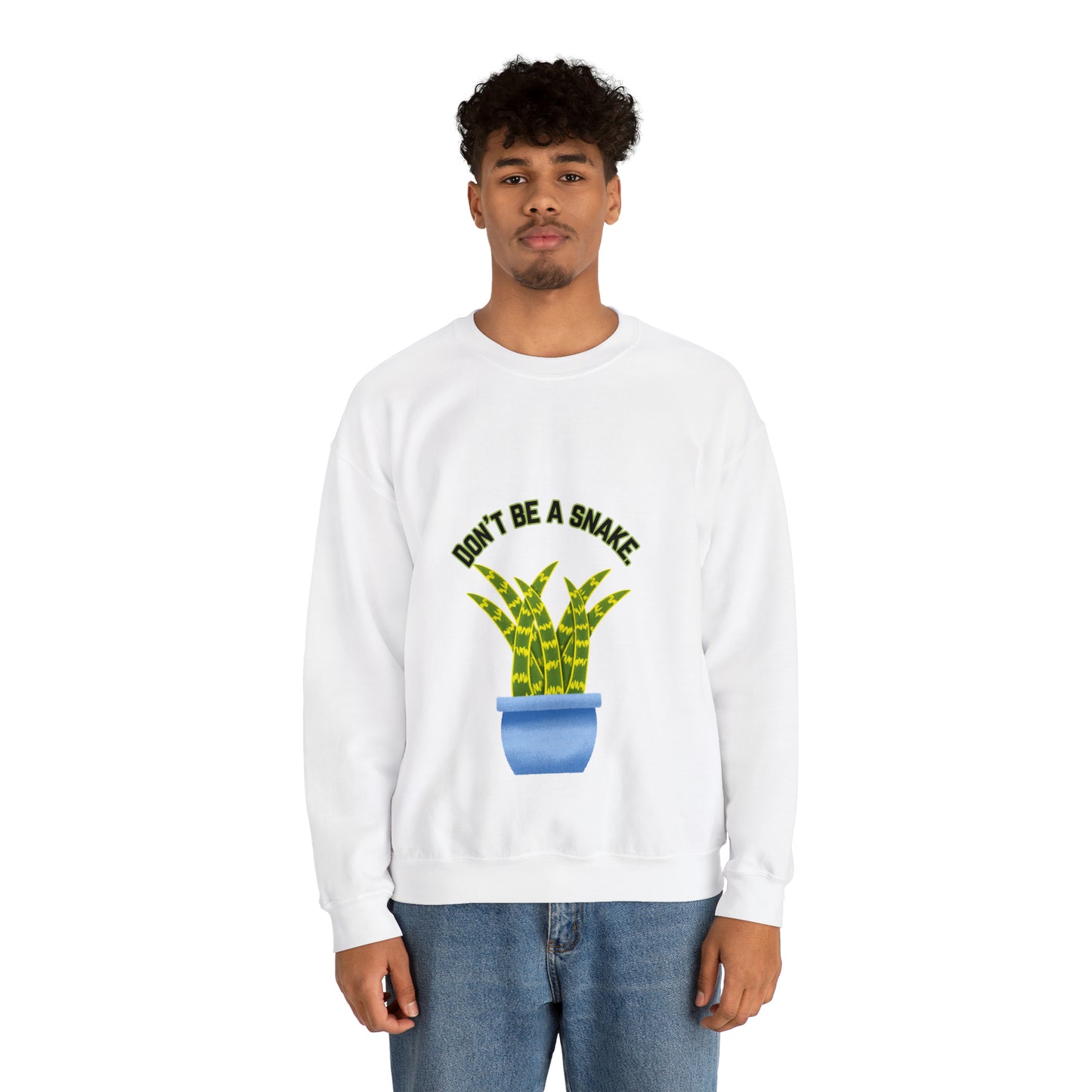 Don't Be A Snake Unisex Crewneck Sweatshirt