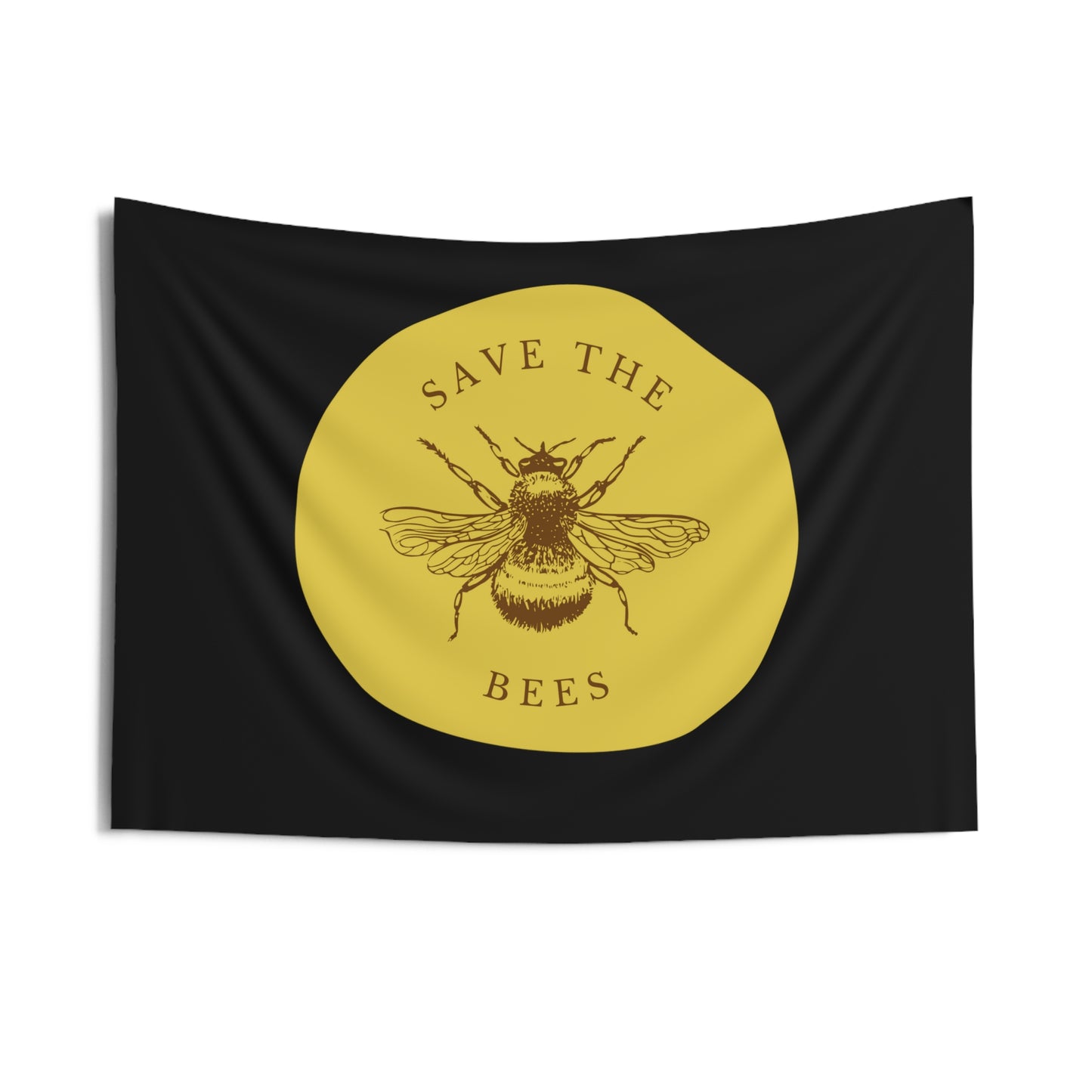 Save The Bees Indoor Wall Tapestries