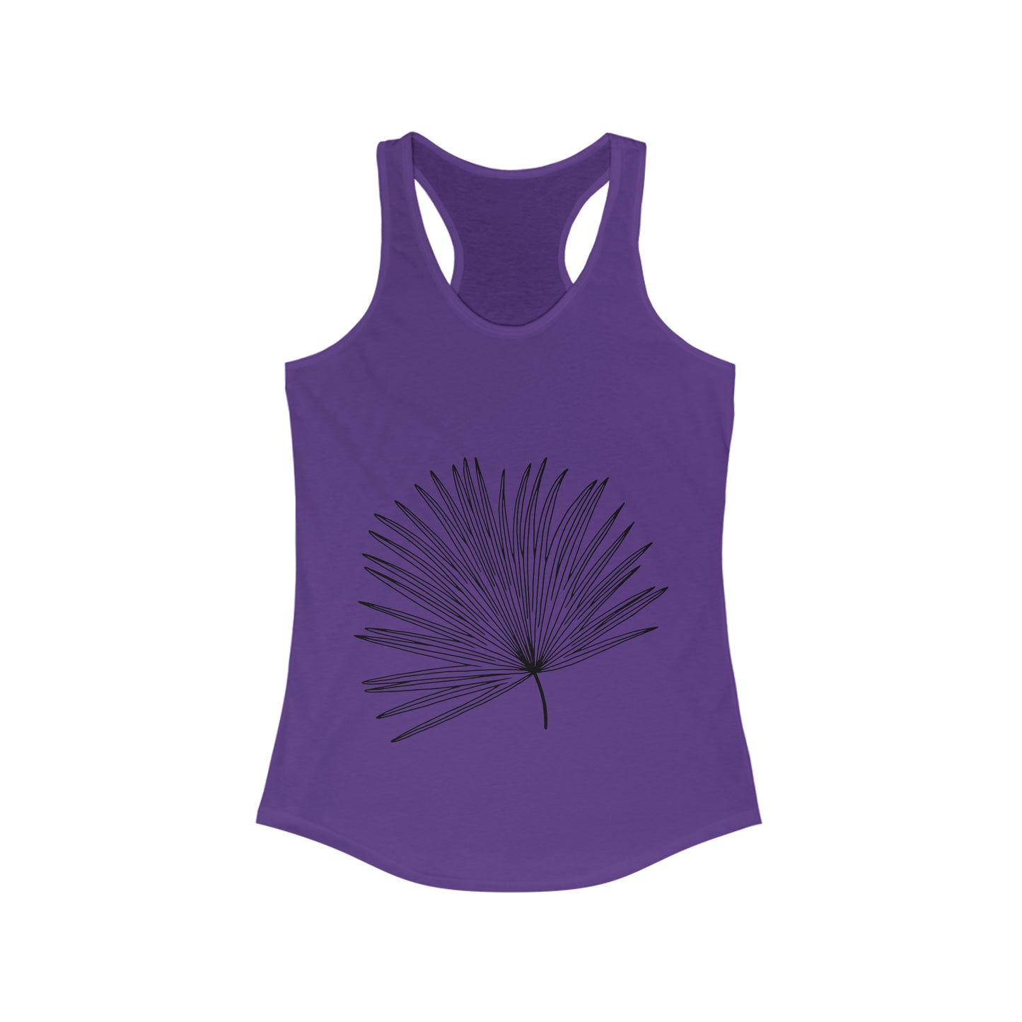 Palm Leaf Women's Racerback Tank