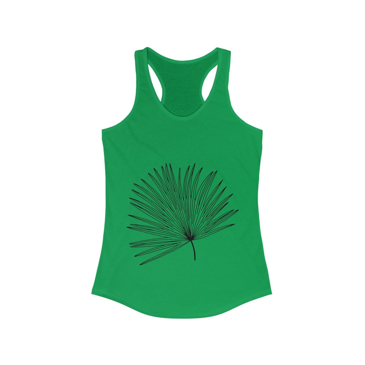 Palm Leaf Women's Racerback Tank