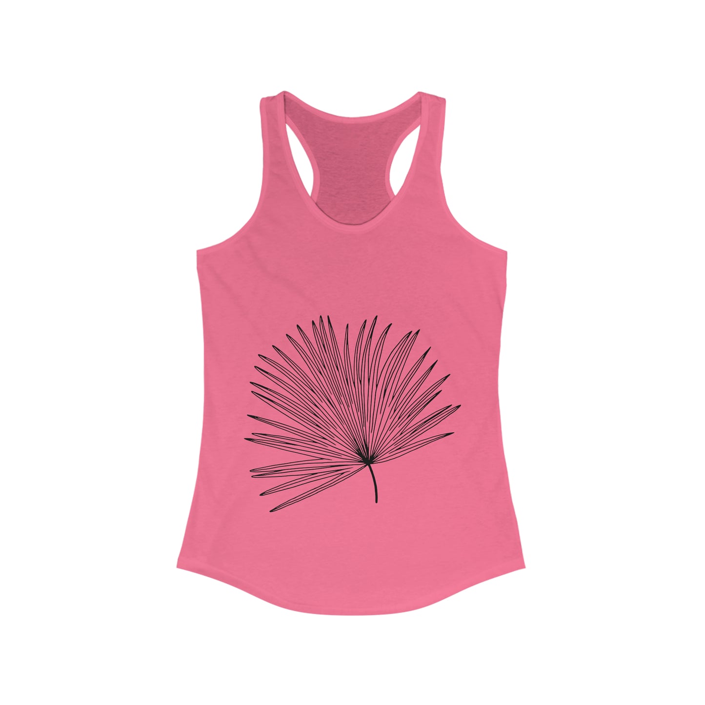 Palm Leaf Women's Racerback Tank