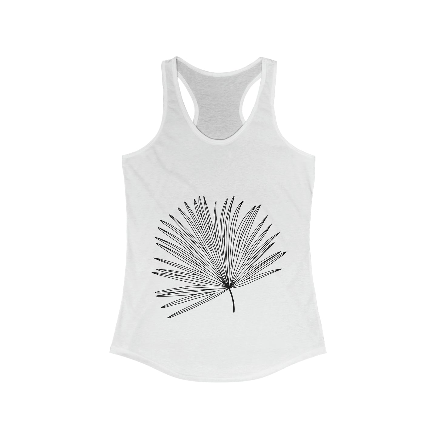 Palm Leaf Women's Racerback Tank