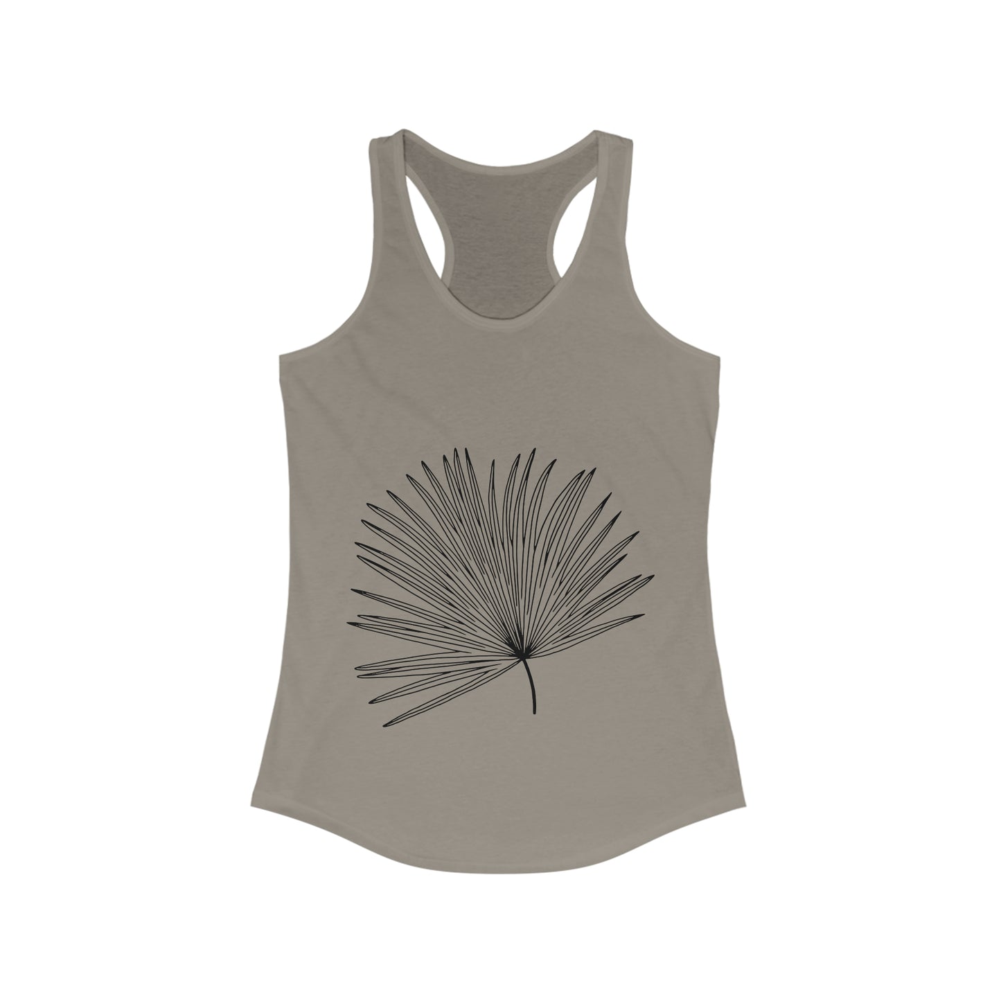 Palm Leaf Women's Racerback Tank