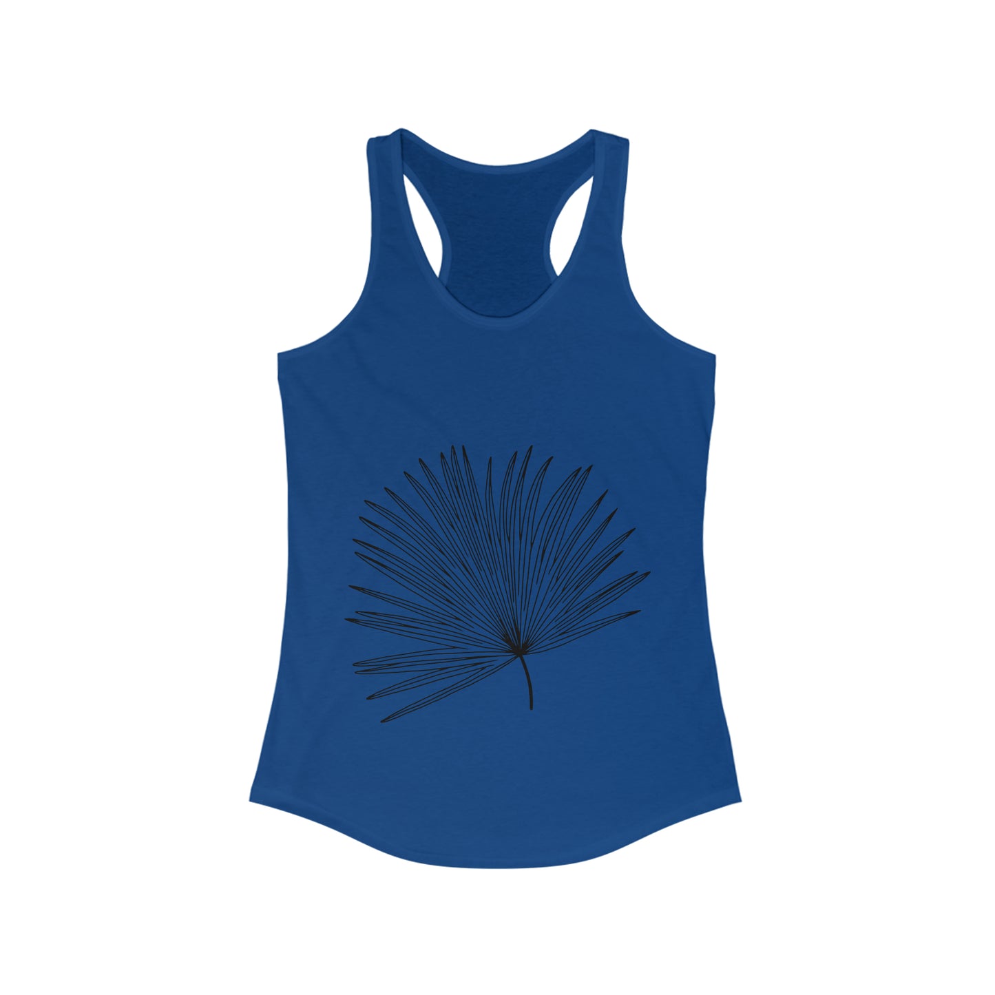 Palm Leaf Women's Racerback Tank