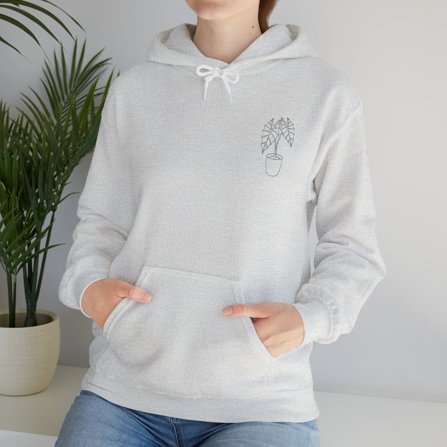 Alocasia Unisex Hooded Sweatshirt