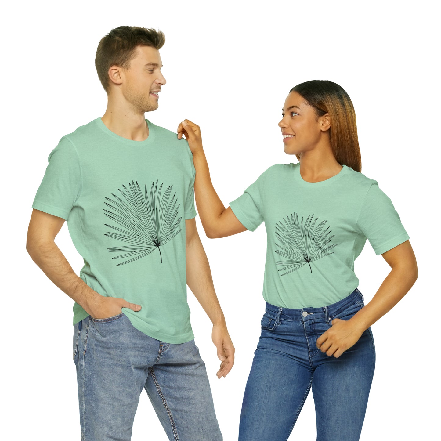 Palm Leaf Unisex Jersey Tee