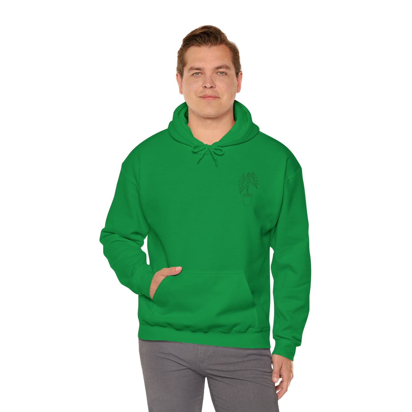 Alocasia Unisex Hooded Sweatshirt