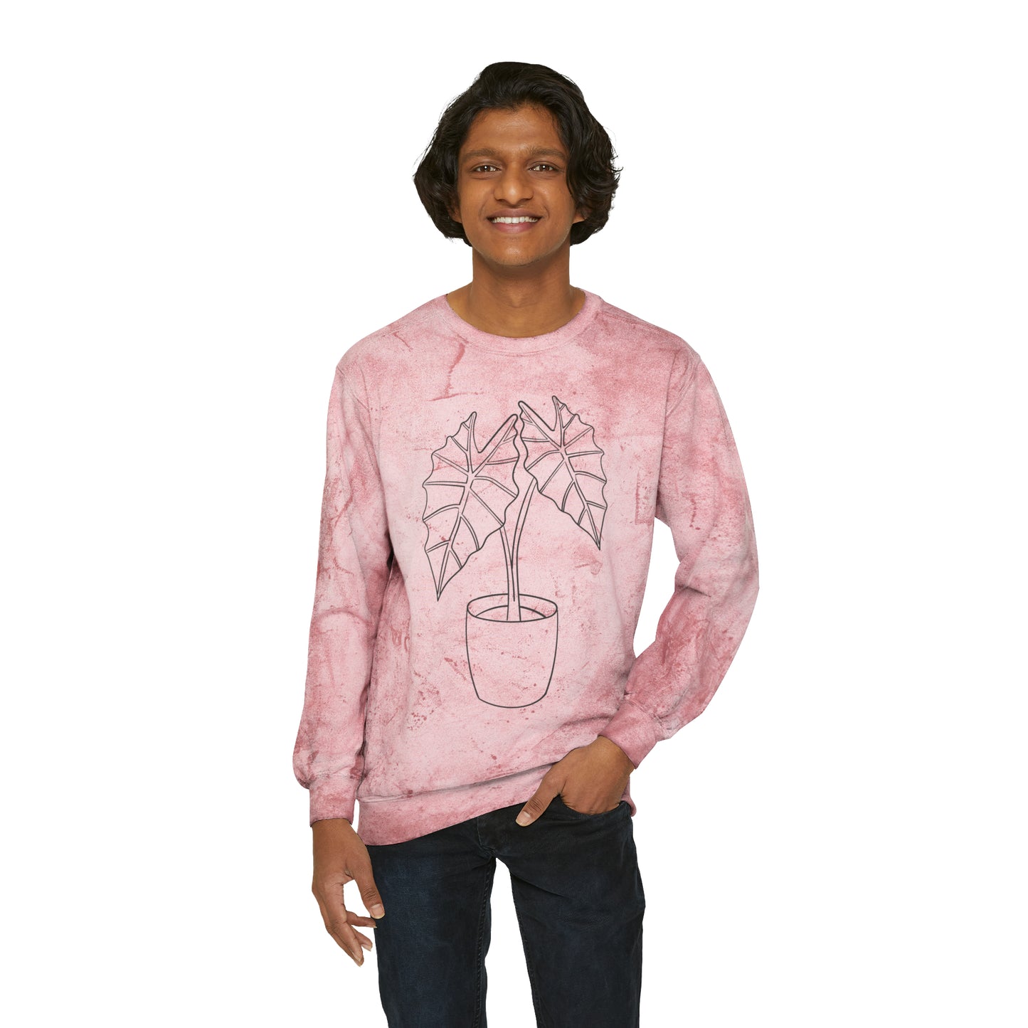 Alocasia Unisex Color Blast Crewneck