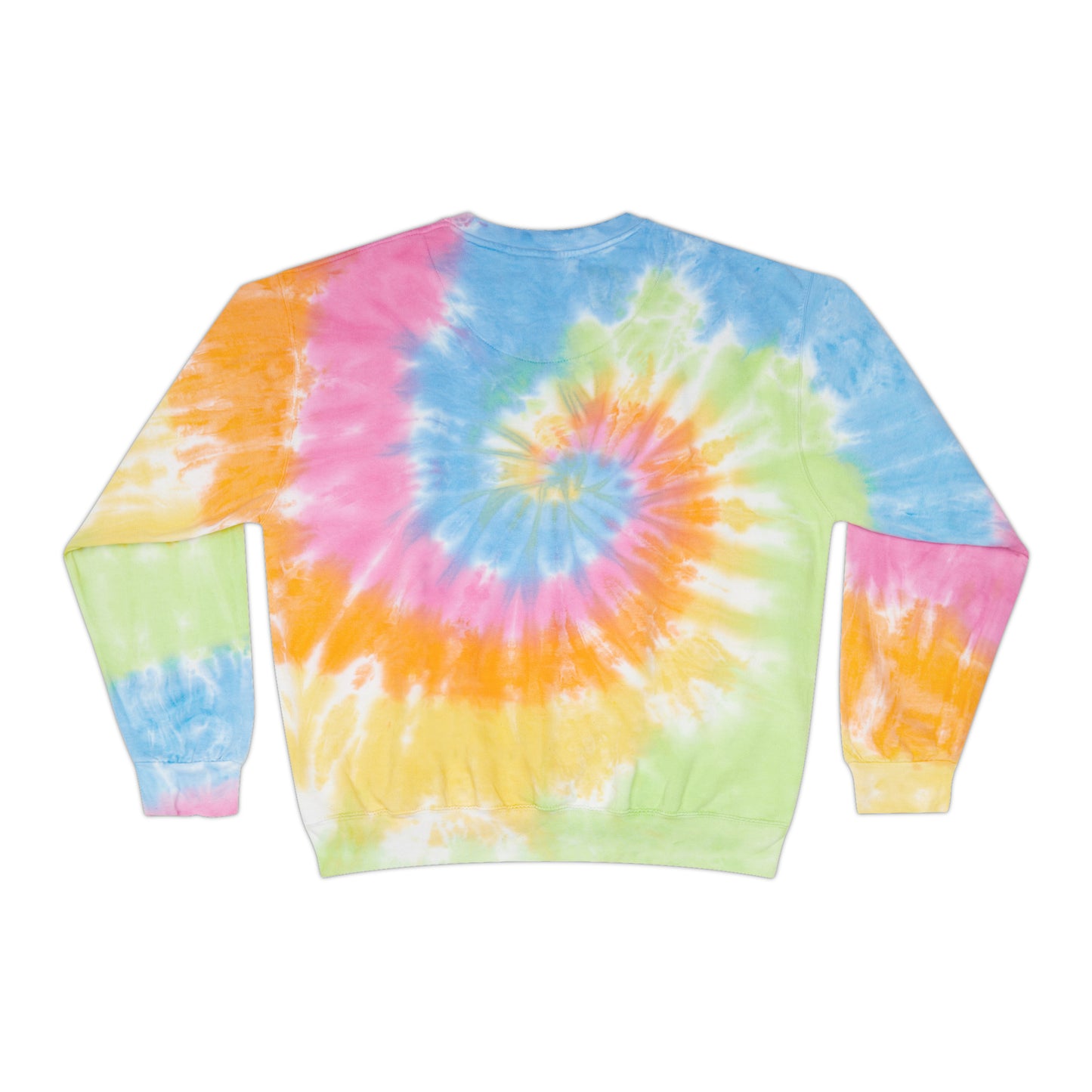 Palm Leaf Unisex Tie-Dye Crewneck