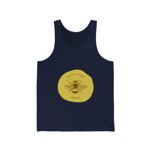 Save The Bees Unisex Jersey Tank