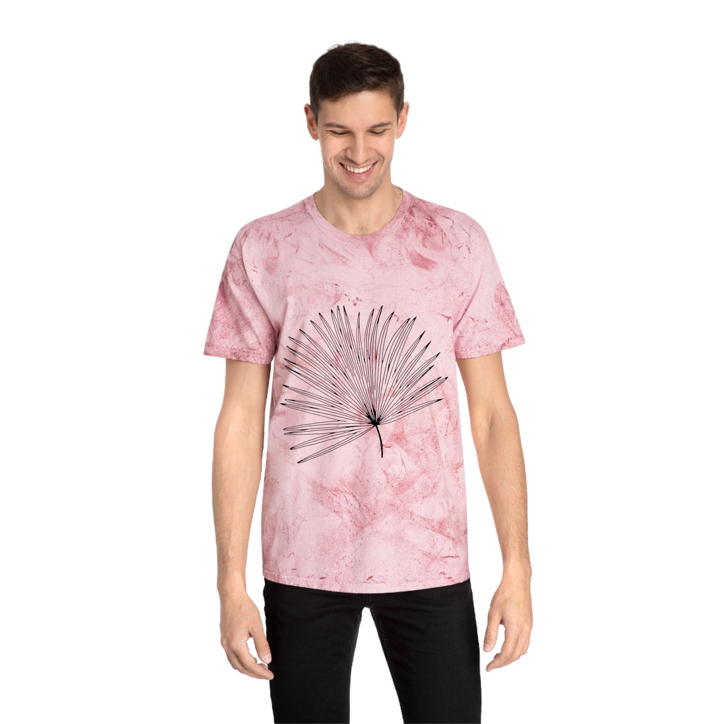 Palm Leaf Unisex Color Blast T-Shirt