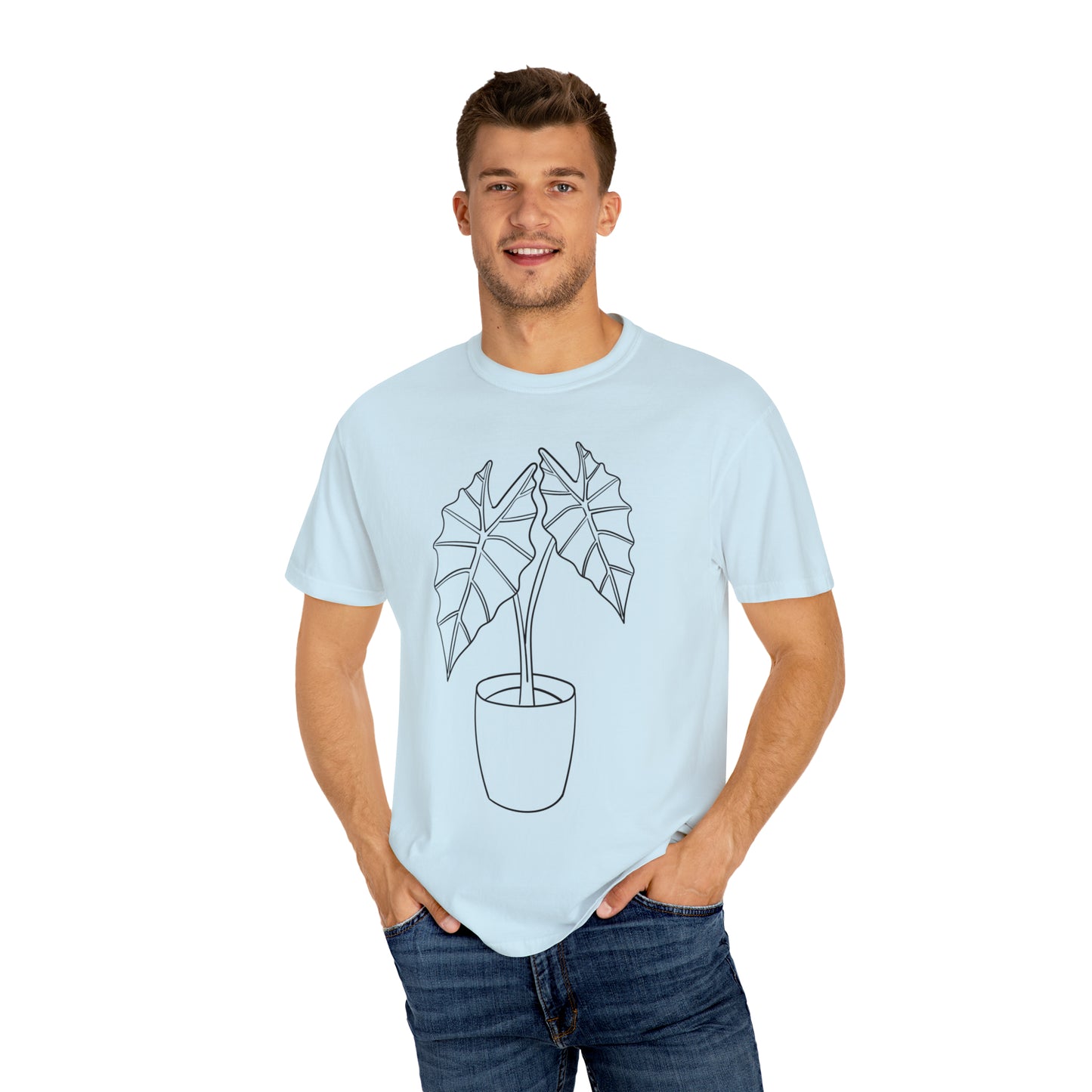 Alocasia Unisex Garment-Dyed T-shirt