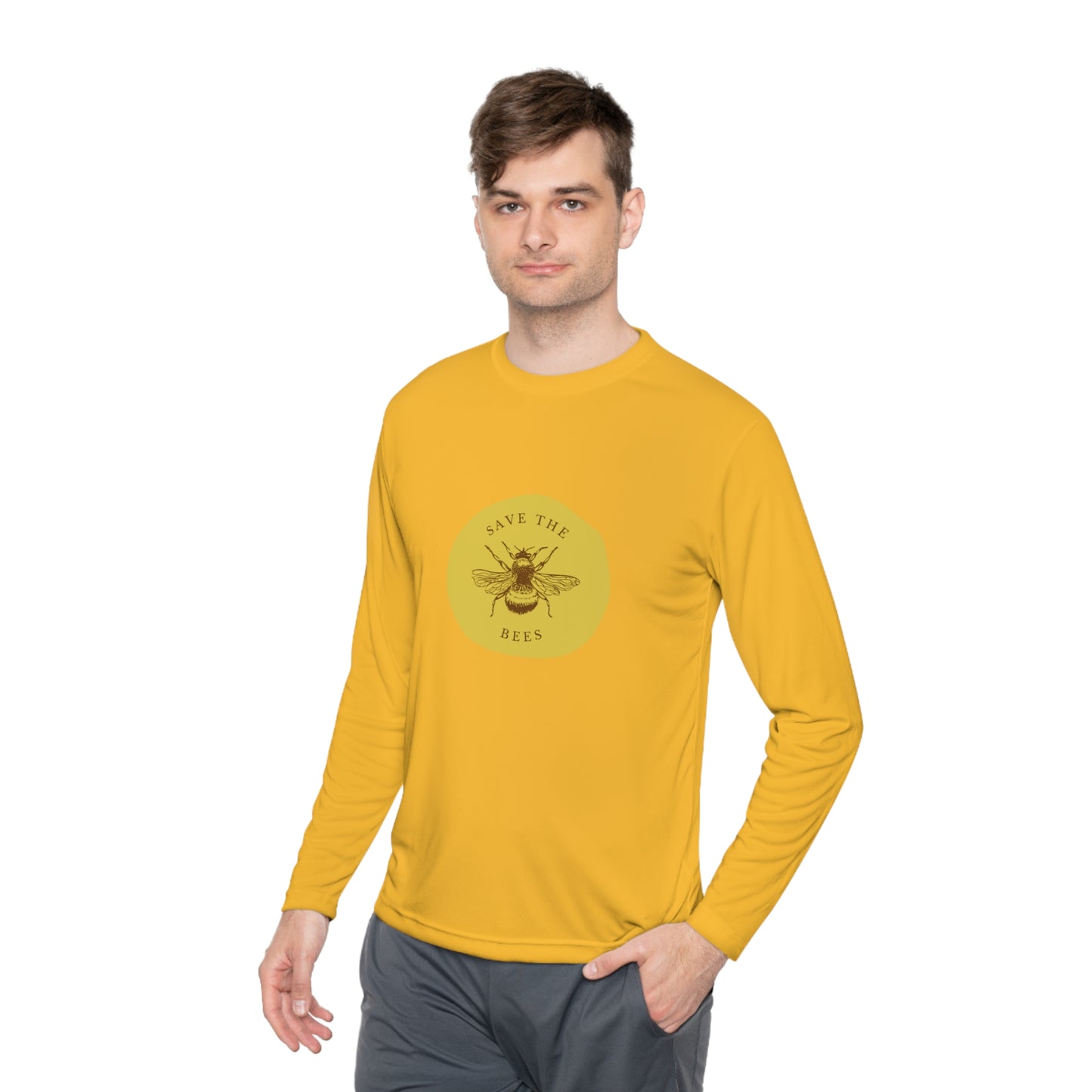 Save The Bees Unisex Lightweight Long Sleeve