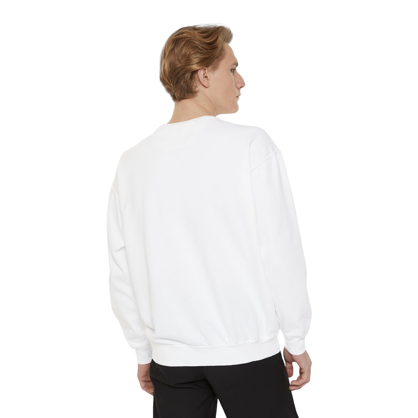 Palm Leaf Unisex Garment-Dyed Crewneck