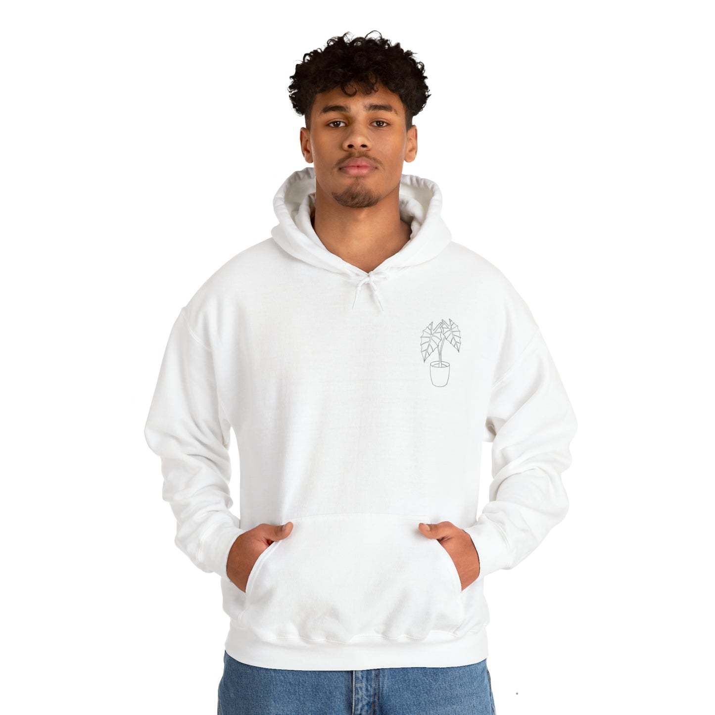 Alocasia Unisex Hooded Sweatshirt