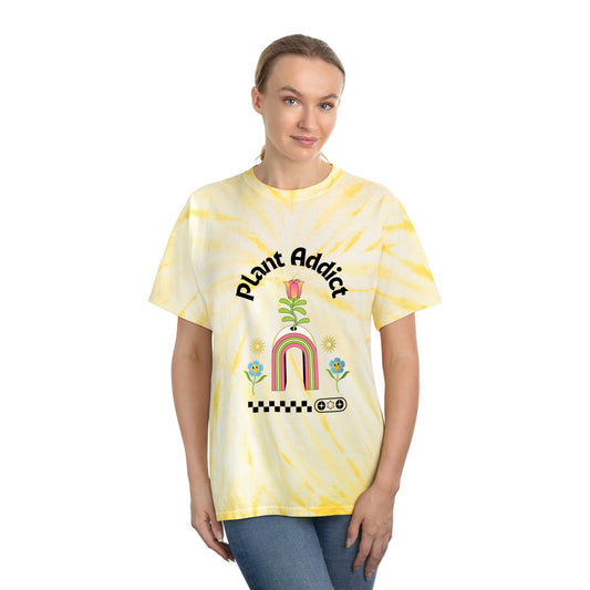 Plant Addict Tie-Dye Tee, Cyclone