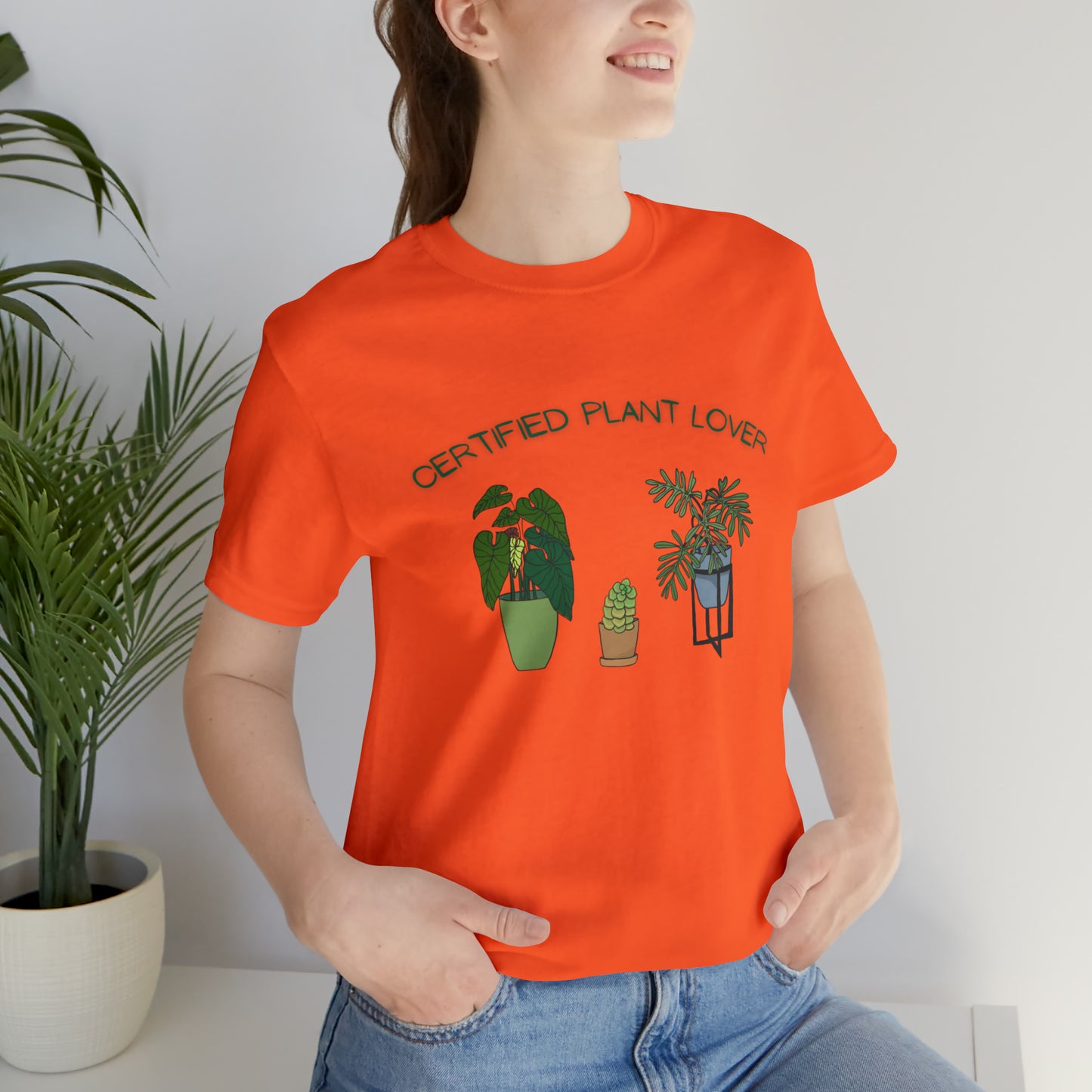 Certified Plant Lover Unisex Jersey Short Sleeve