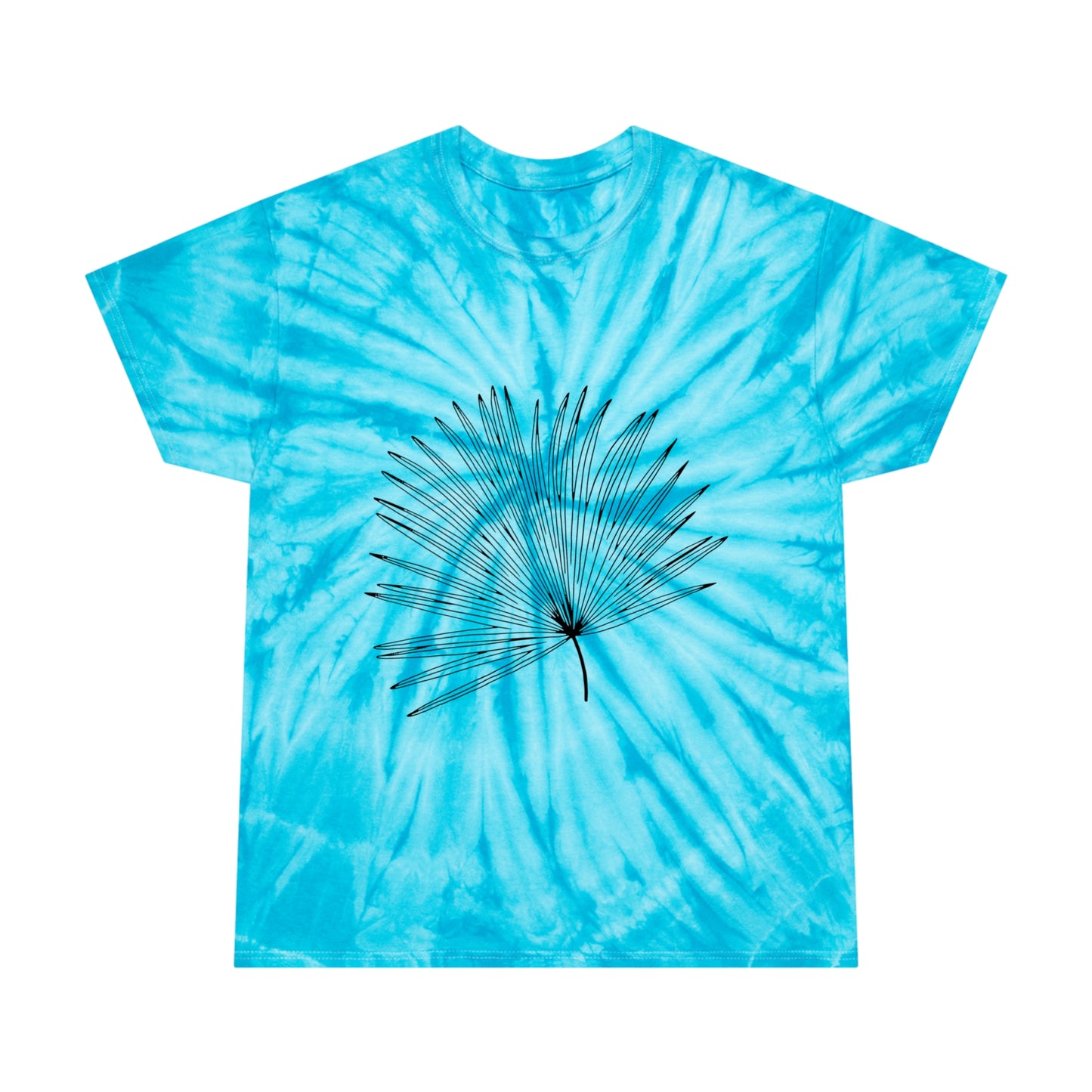 Palm Leaf Tie-Dye Tee, Cyclone