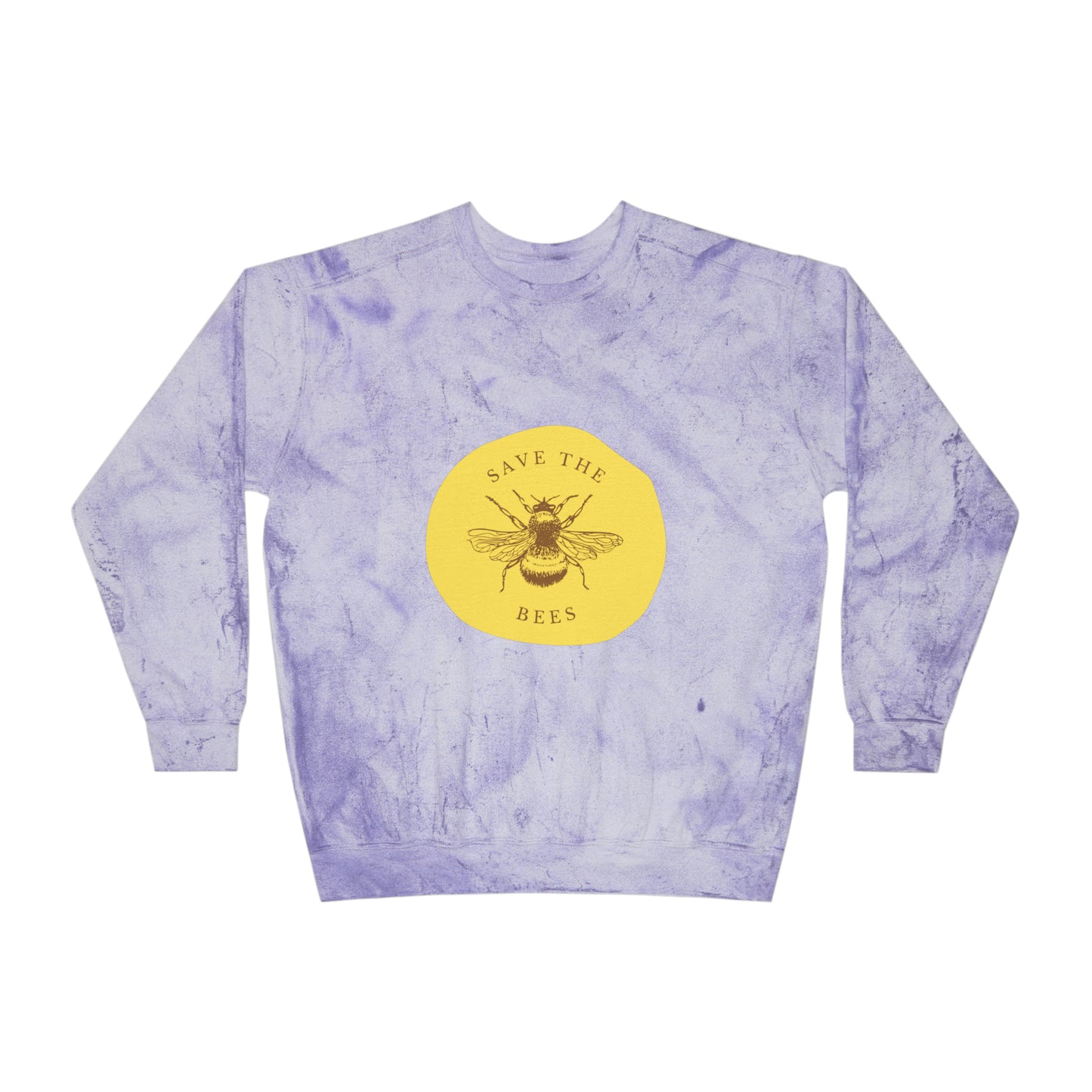 Save The Bees Unisex Color Blast Crewneck