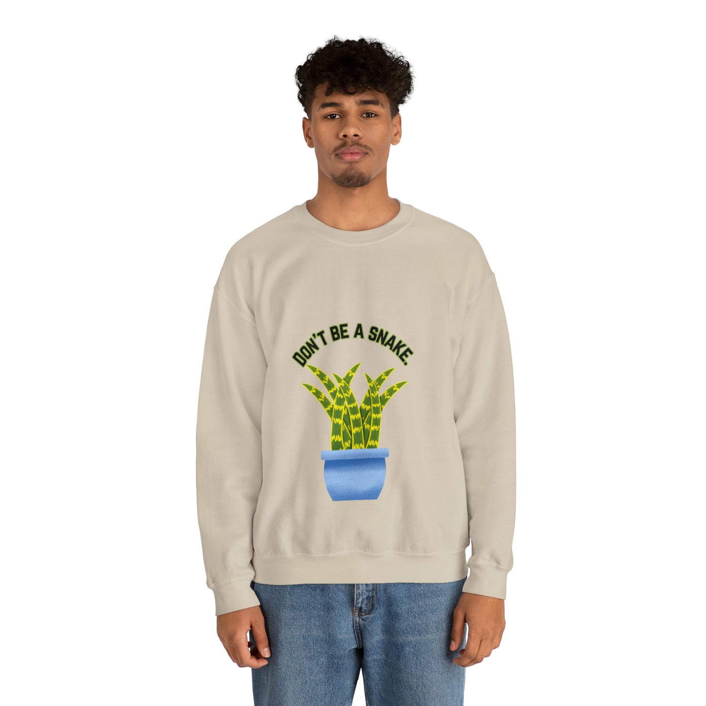 Don't Be A Snake Unisex Crewneck Sweatshirt