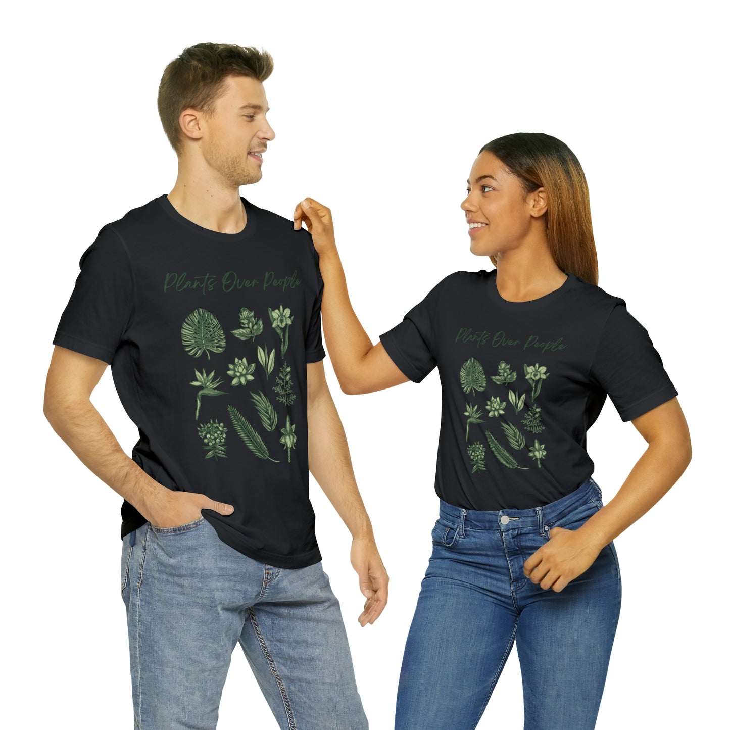 Plants Over People Unisex Jersey Short Sleeve Tee