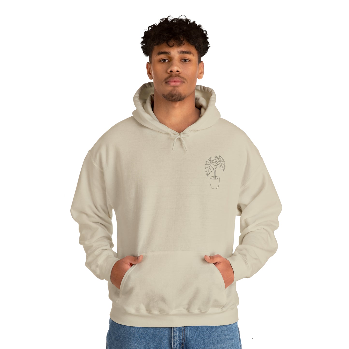 Alocasia Unisex Hooded Sweatshirt