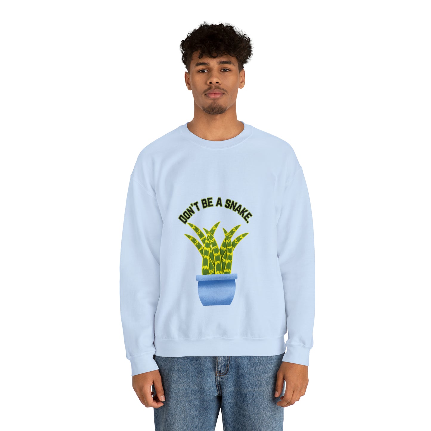 Don't Be A Snake Unisex Crewneck Sweatshirt