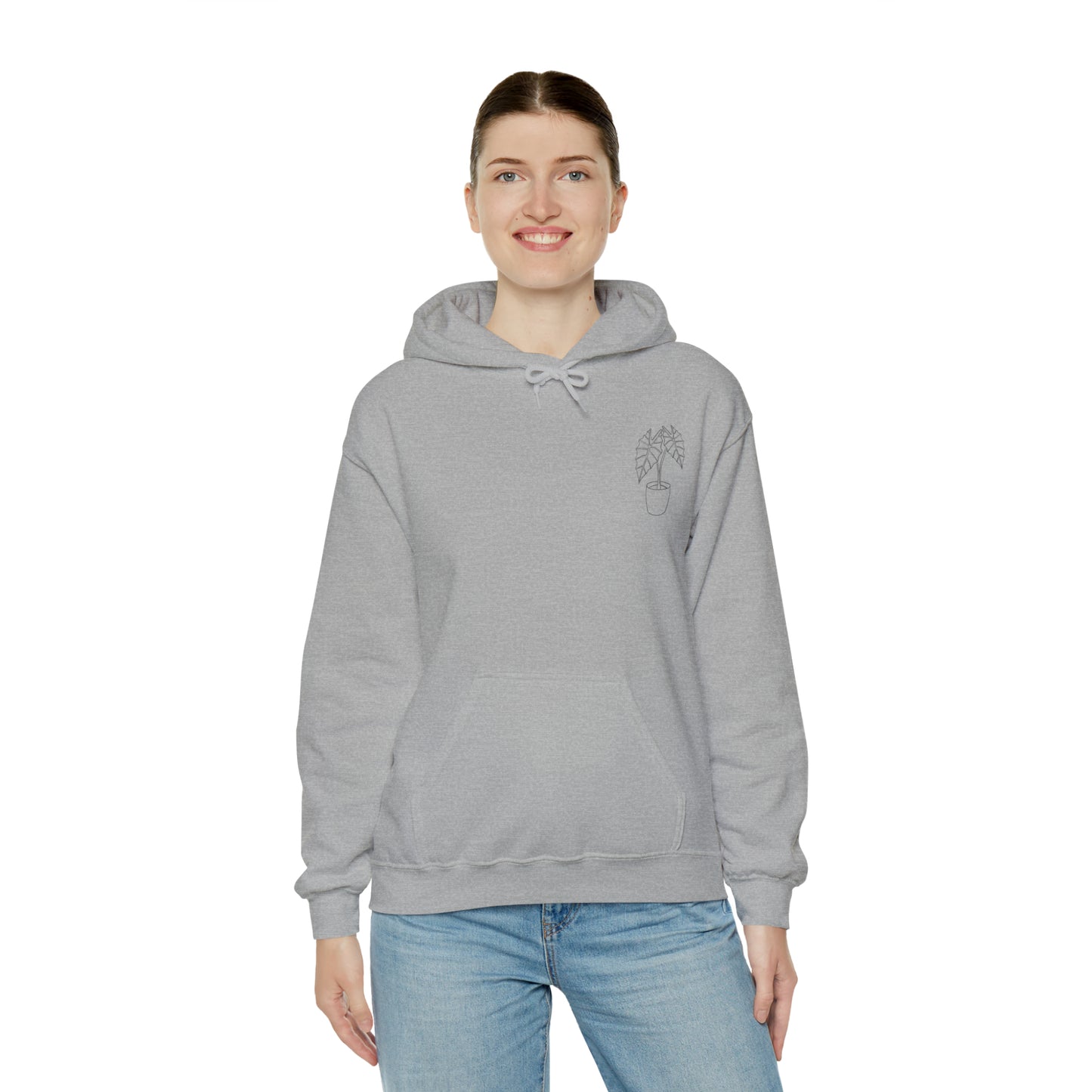 Alocasia Unisex Hooded Sweatshirt