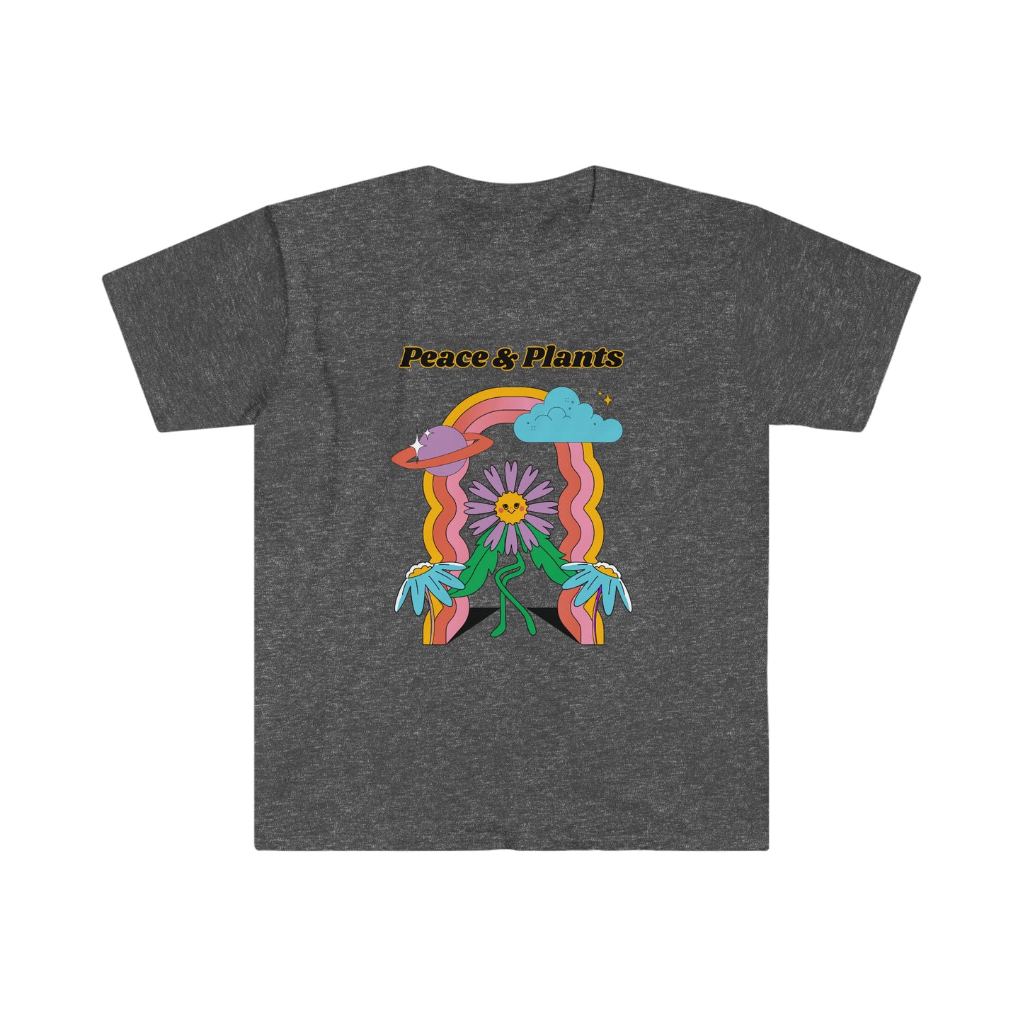 Peace & Plants Unisex Softstyle T-Shirt