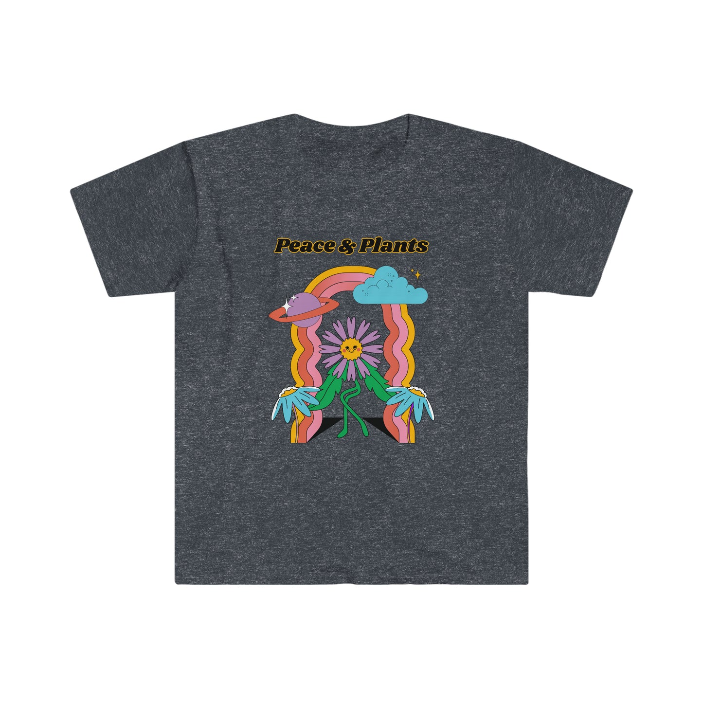 Peace & Plants Unisex Softstyle T-Shirt