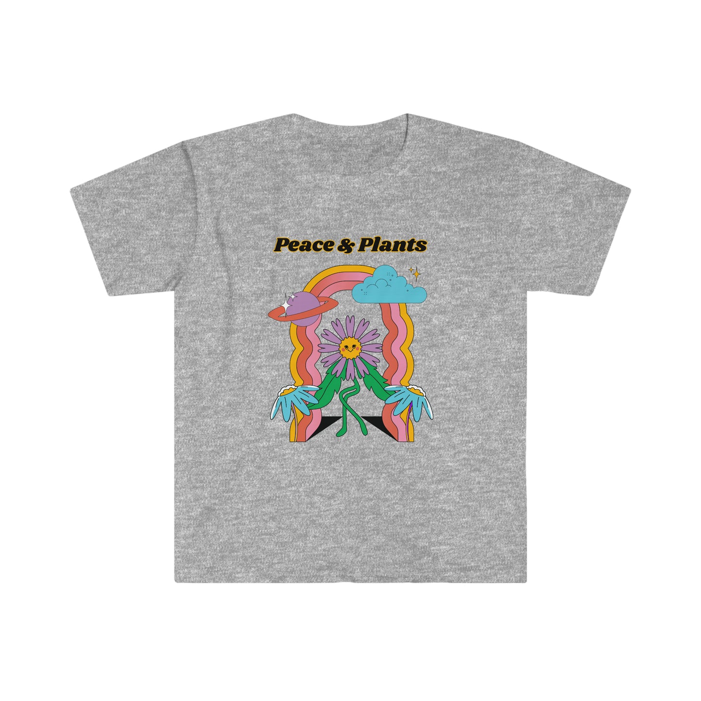 Peace & Plants Unisex Softstyle T-Shirt