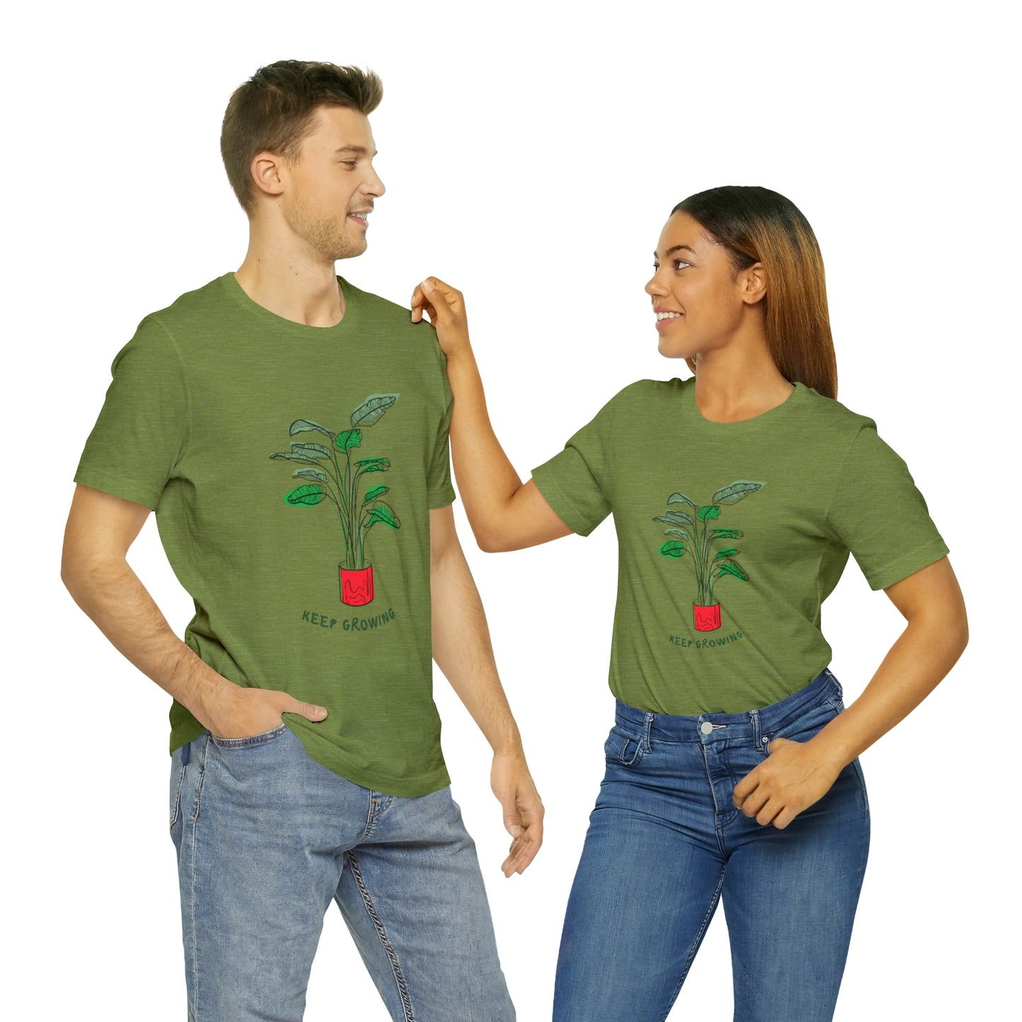 Keep Growing Unisex Jersey Short Sleeve