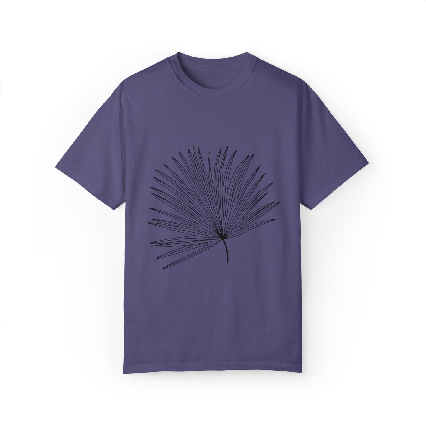 Palm Leaf Unisex Garment-Dyed T-shirt