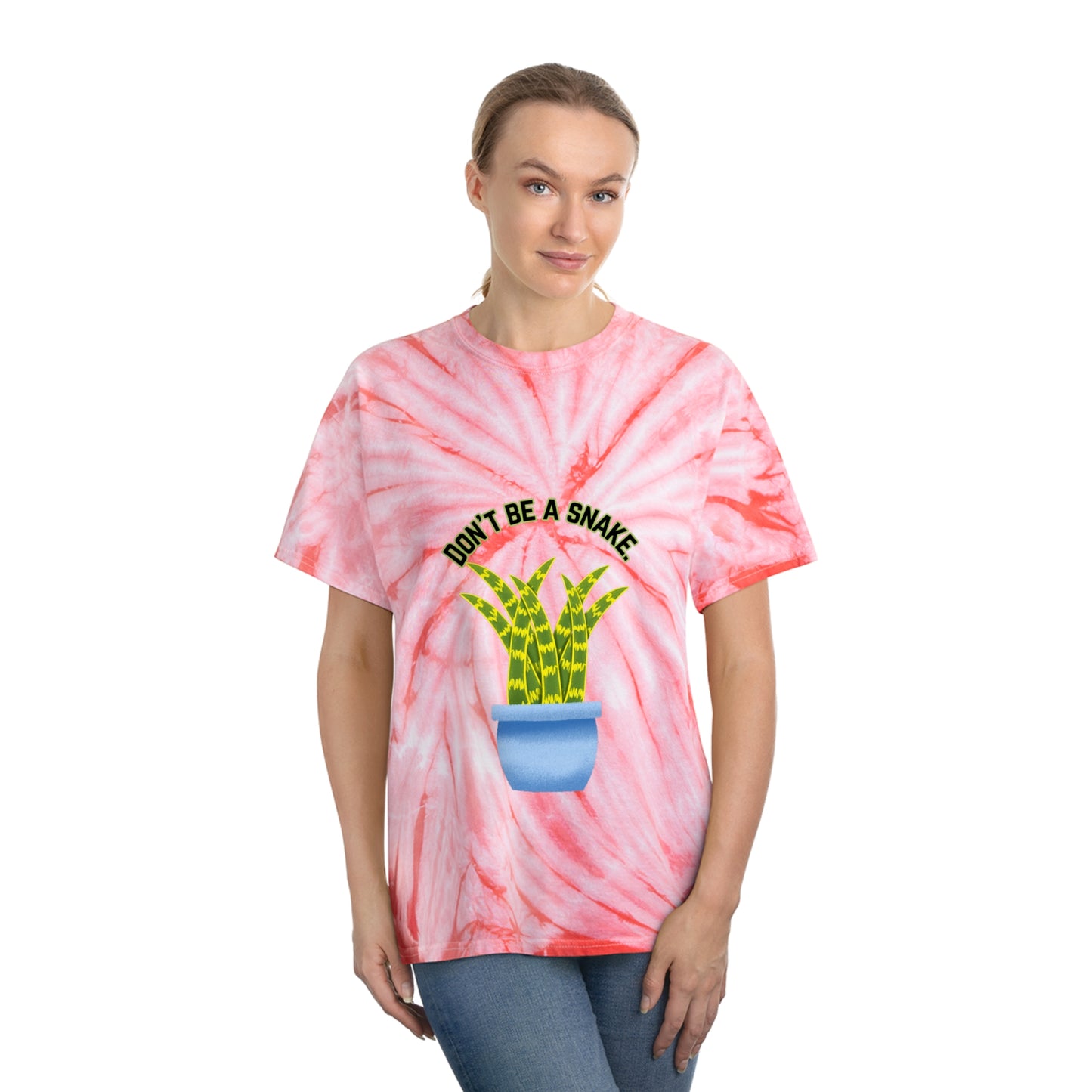 Don't Be A Snake Tie-Dye Tee, Cyclone