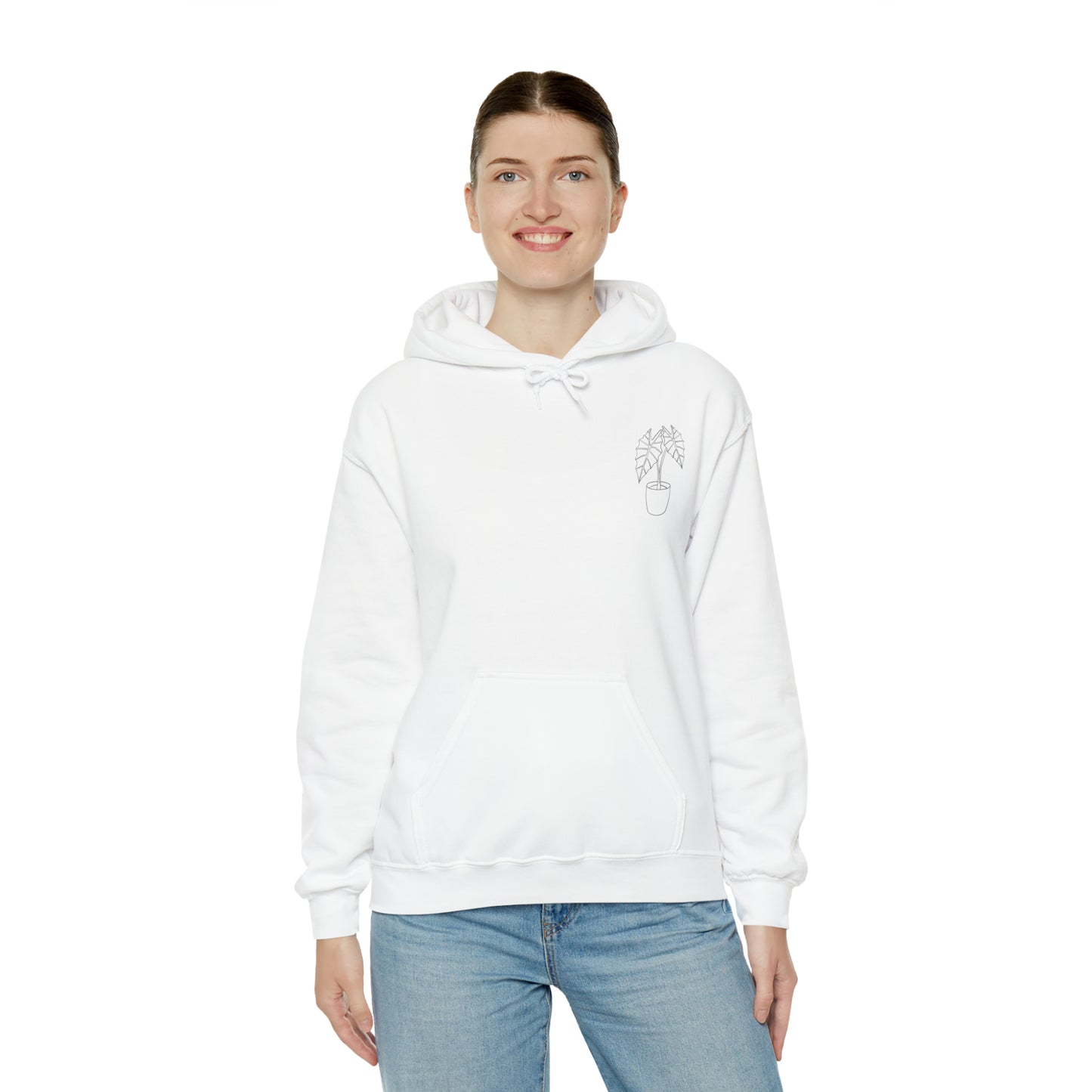 Alocasia Unisex Hooded Sweatshirt