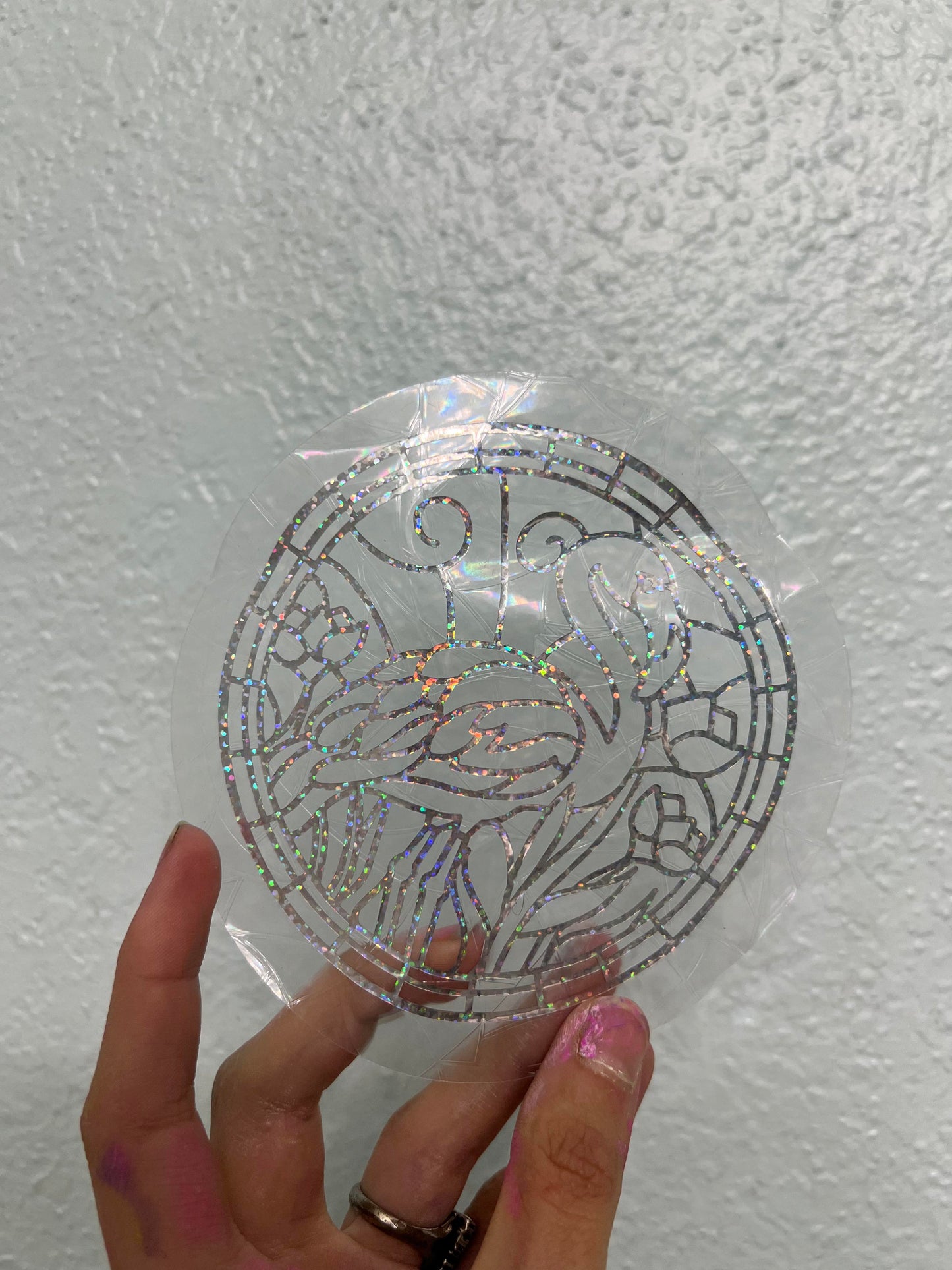 Handmade Suncatcher Stickers