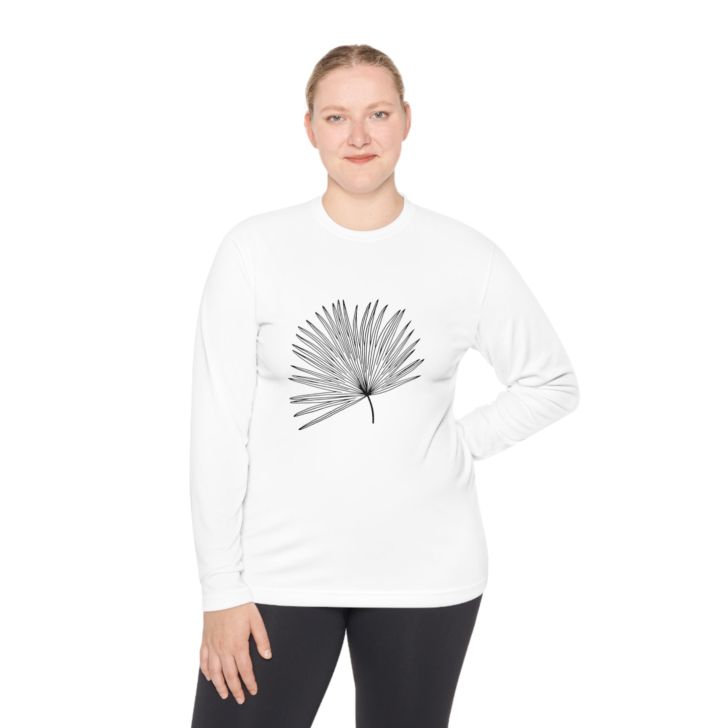 Palm Leaf Unisex Lightweight Long Sleeve