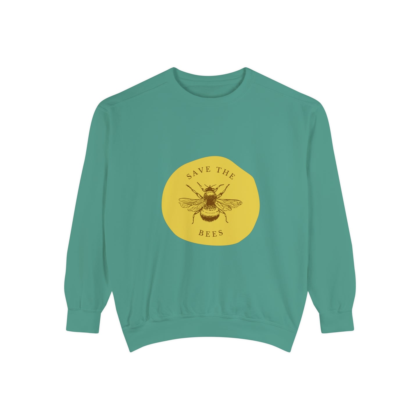 Save The Bees Unisex Garment-Dyed Sweatshirt