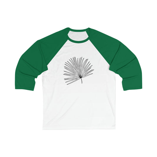 Palm Leaf Unisex Baseball Tee