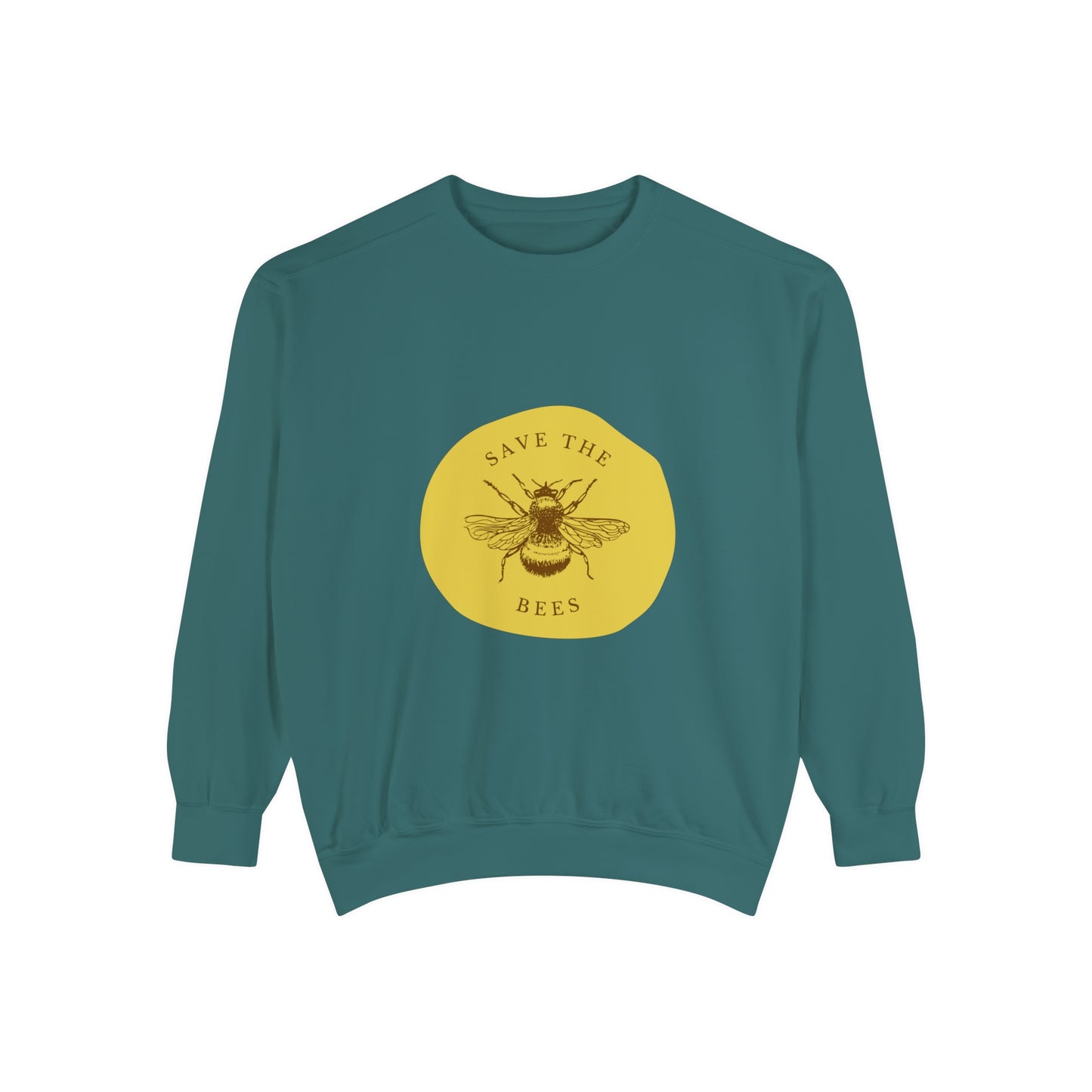 Save The Bees Unisex Garment-Dyed Sweatshirt