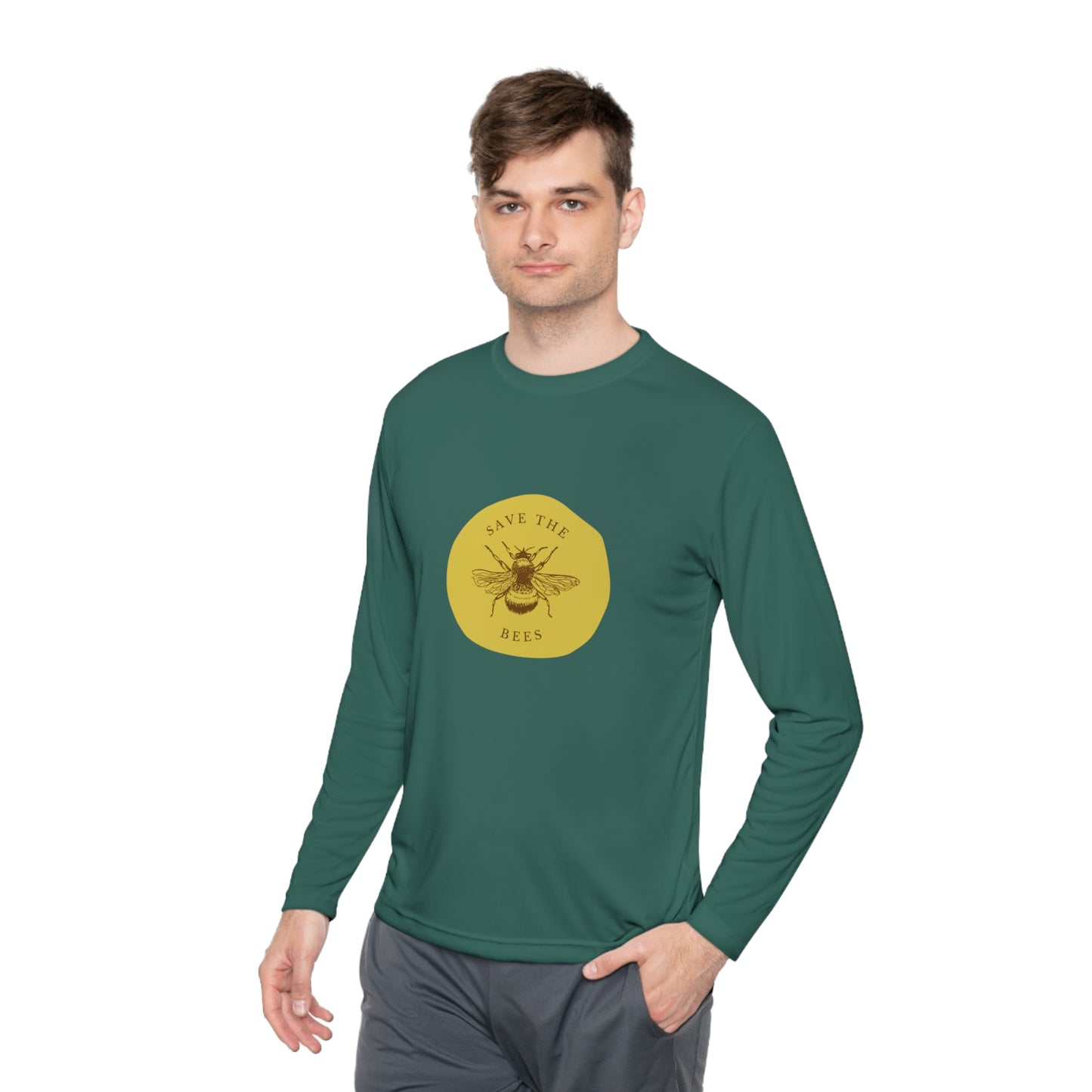 Save The Bees Unisex Lightweight Long Sleeve