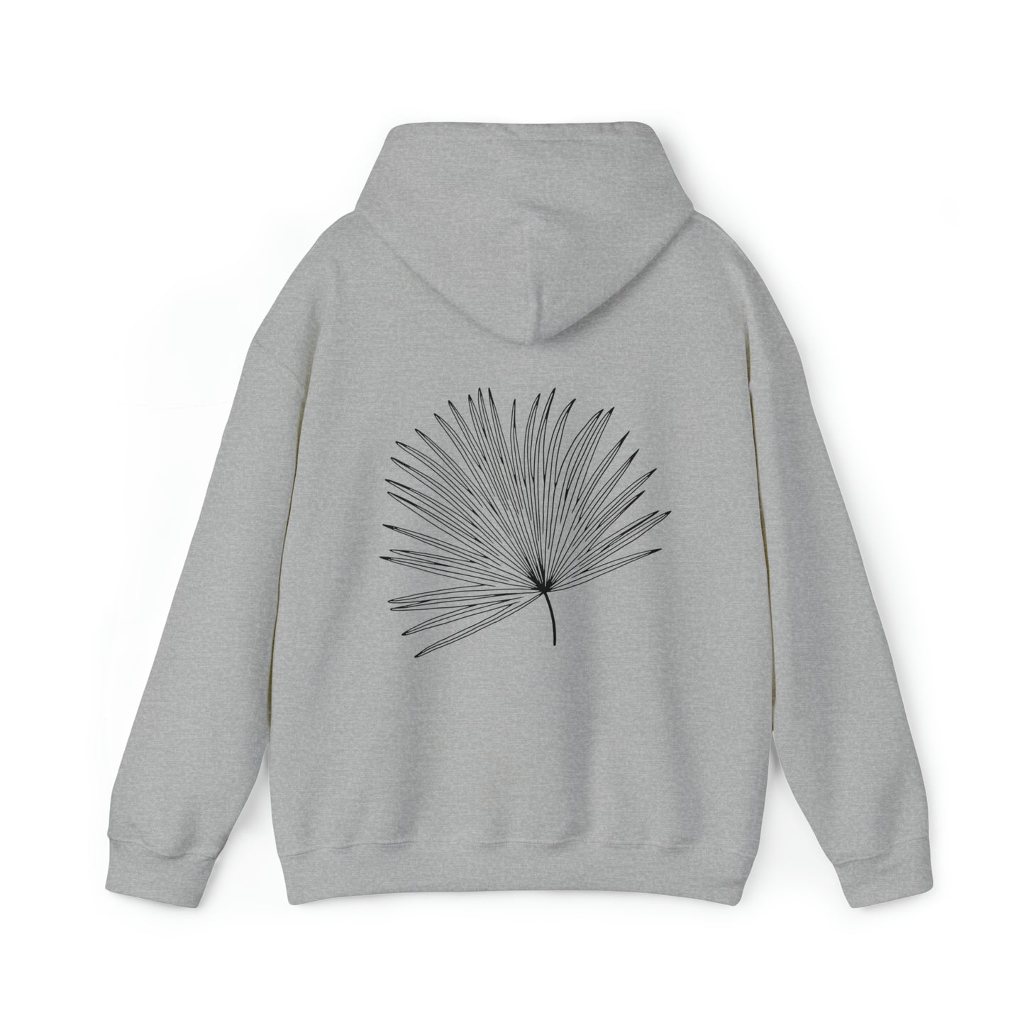 Palm Leaf Unisex Hooded Sweatshirt