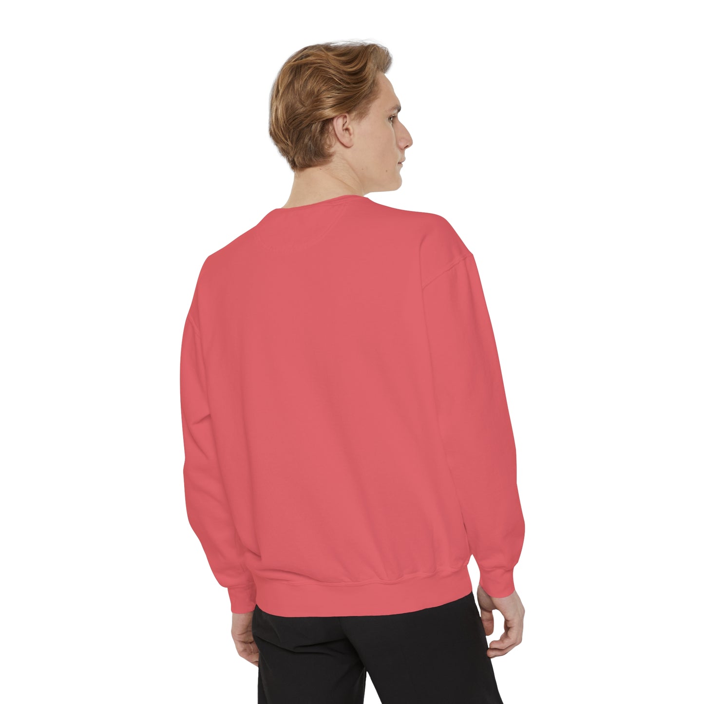 Palm Leaf Unisex Garment-Dyed Crewneck