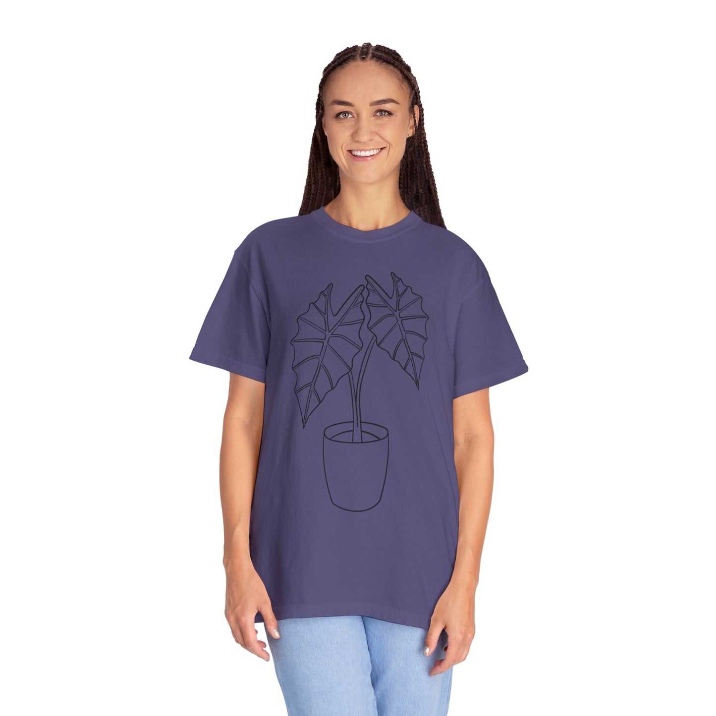 Alocasia Unisex Garment-Dyed T-shirt